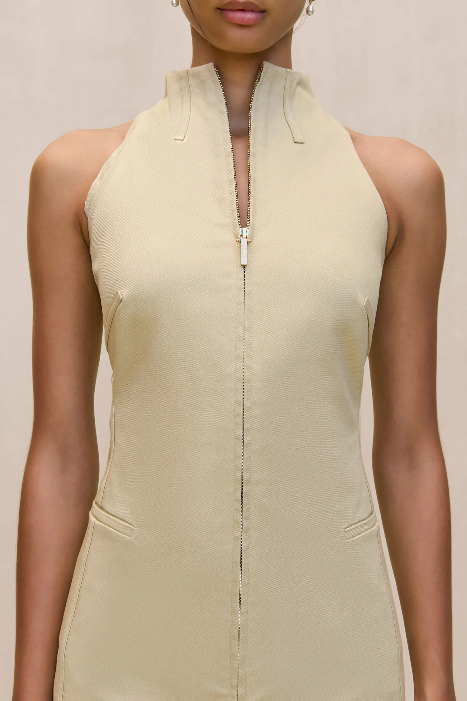 MORGEN DRESS - KHAKI
