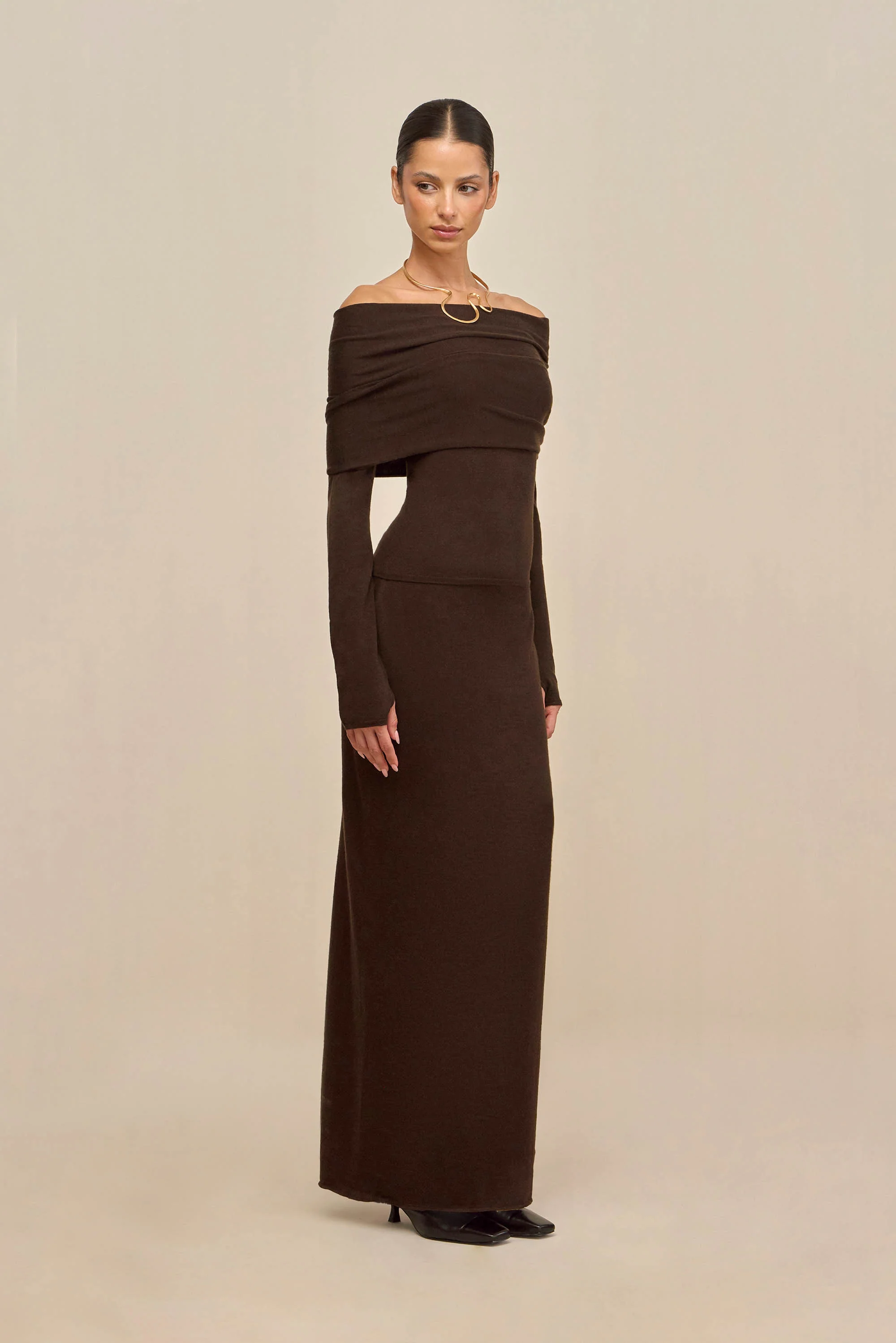 NADINE SKIRT - DARK JAVA - Image 3