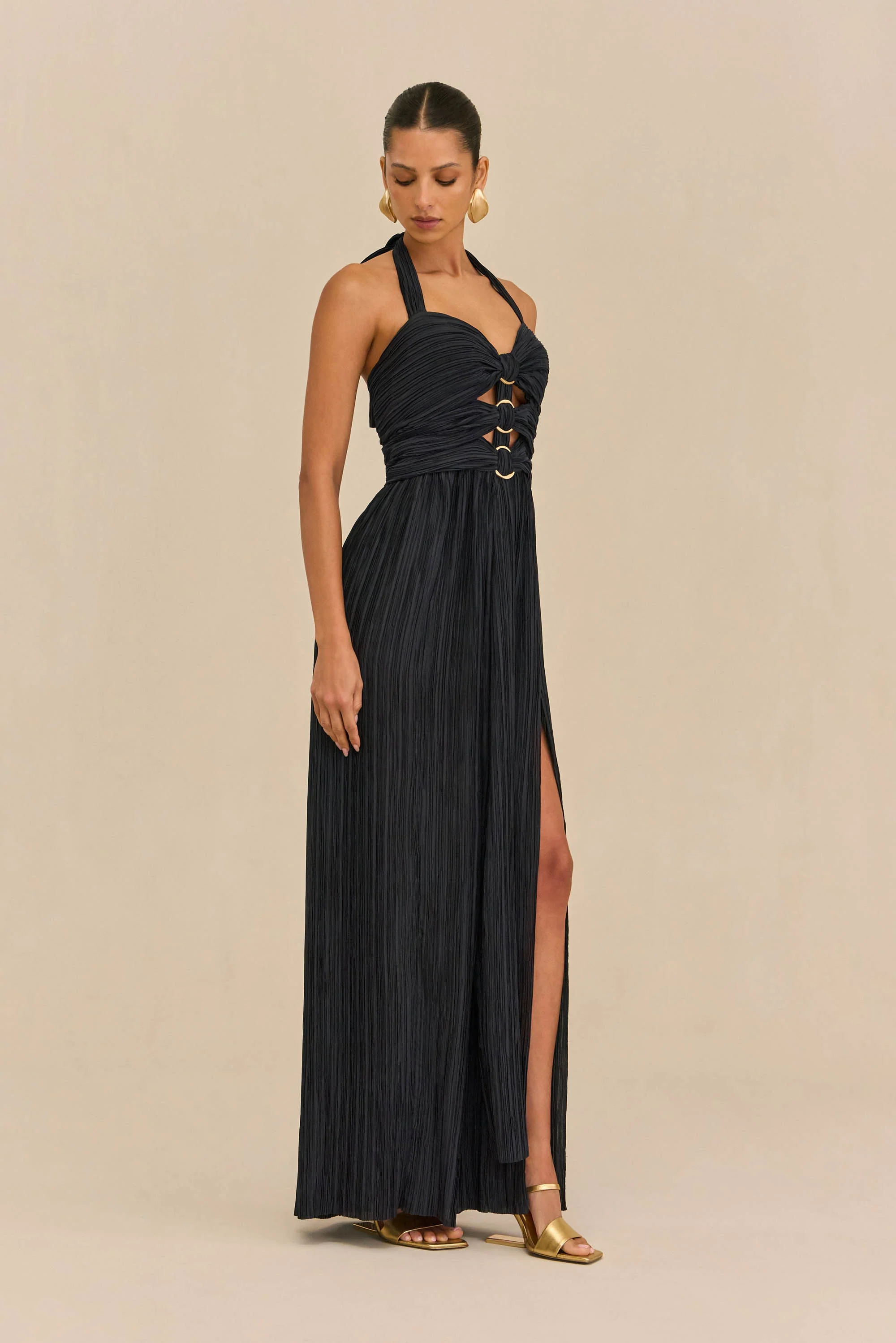 NAILAH GOWN - DEEP LAKE - Image 3