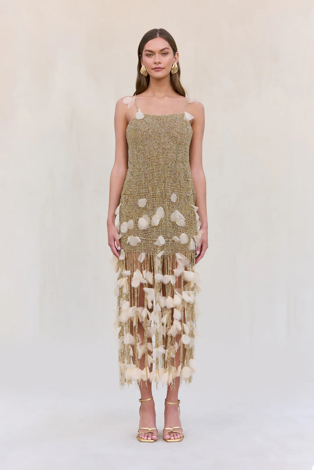 NASEEM DRESS - GOLD - Image 3