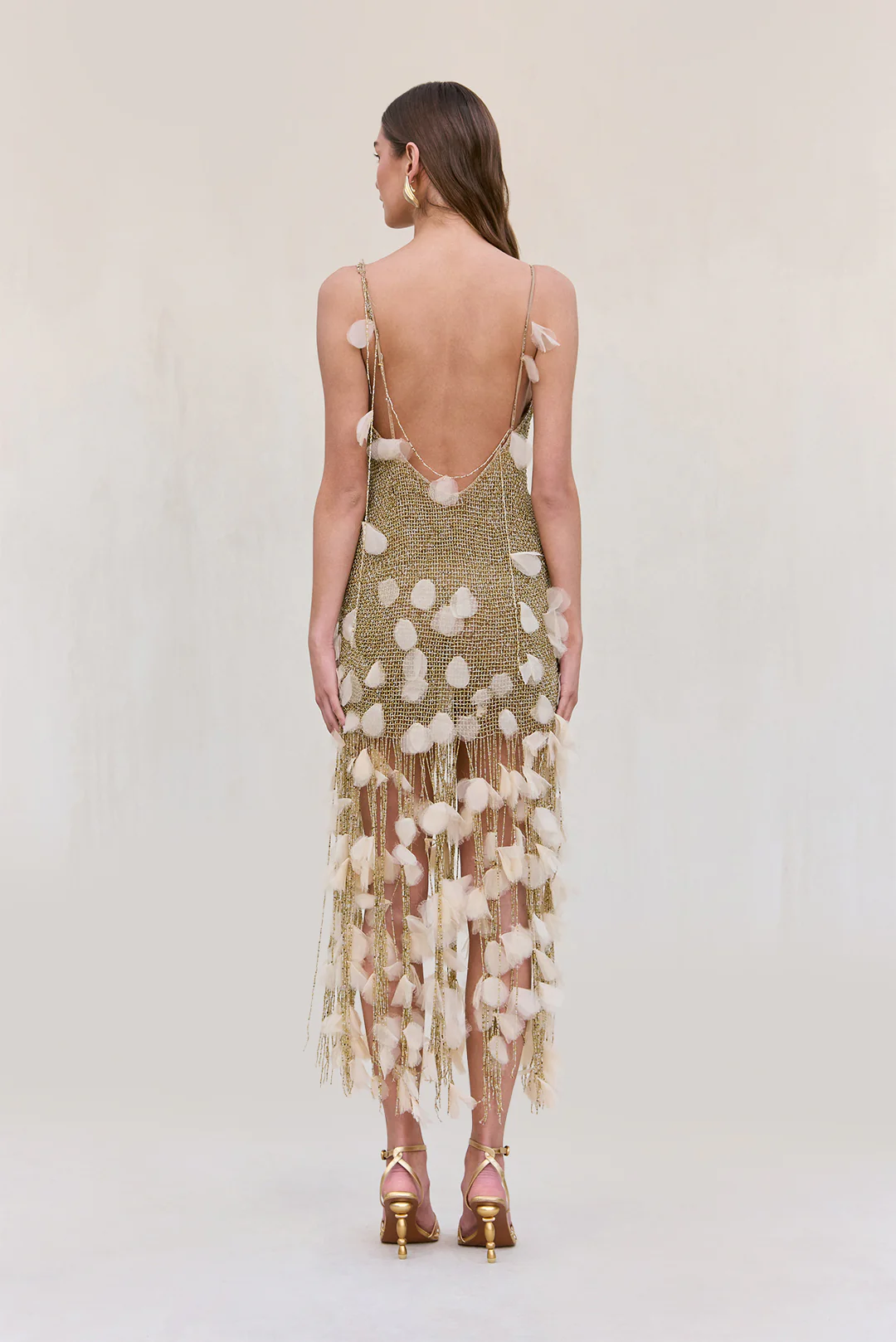 NASEEM DRESS - GOLD - Image 7