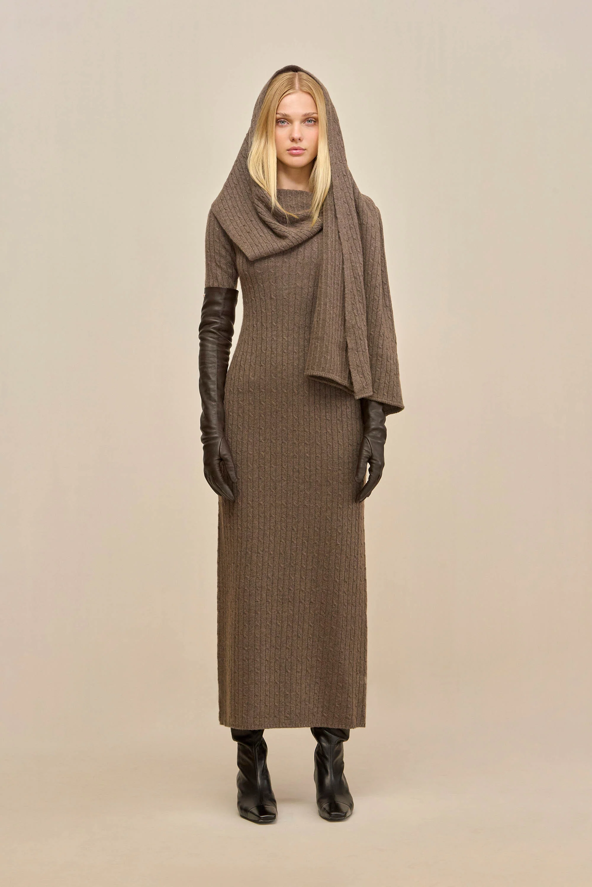 NATACHA DRESS - OTTER - Image 7