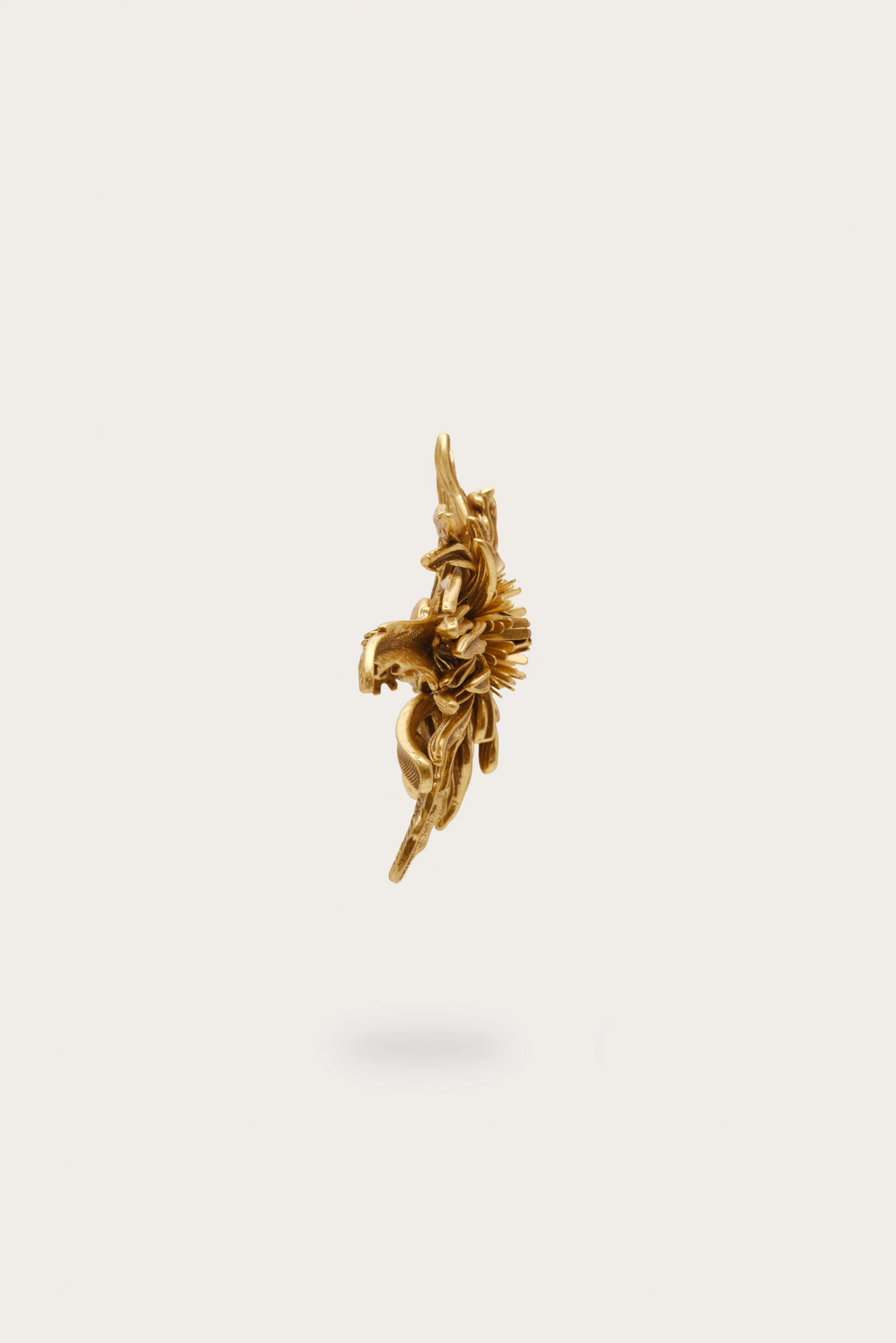 OCTAVIA BROOCH - ANTIQUE BRASS - Image 3