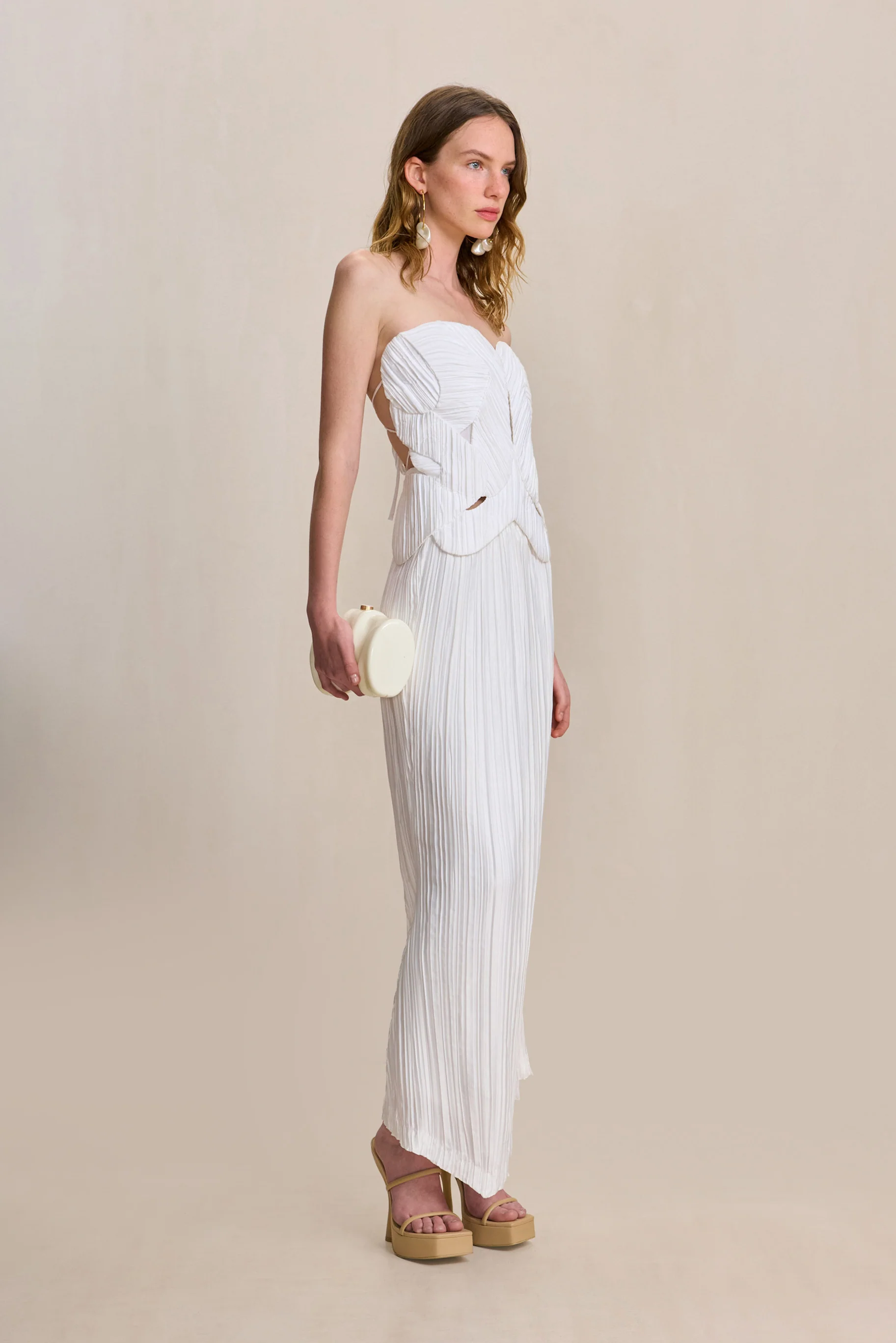 OMID SKIRT - OFF WHITE - Image 3