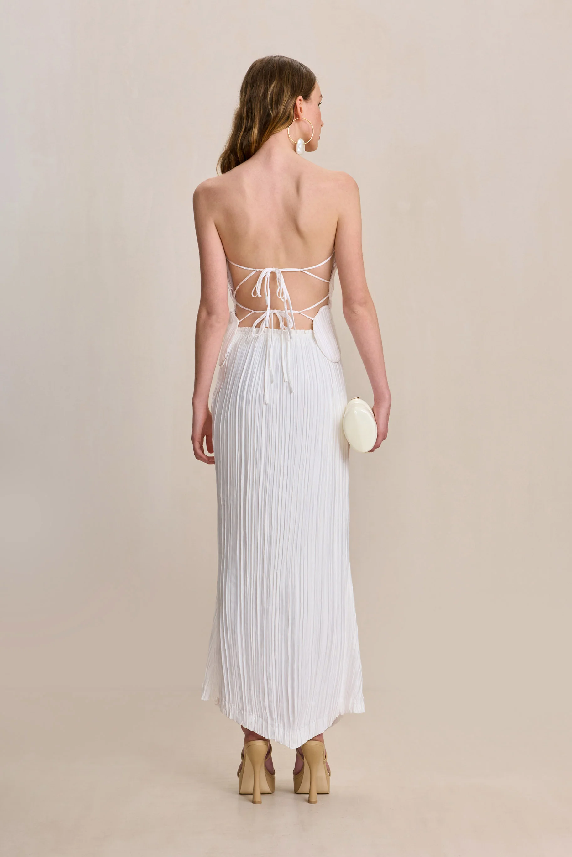 OMID SKIRT - OFF WHITE - Image 4
