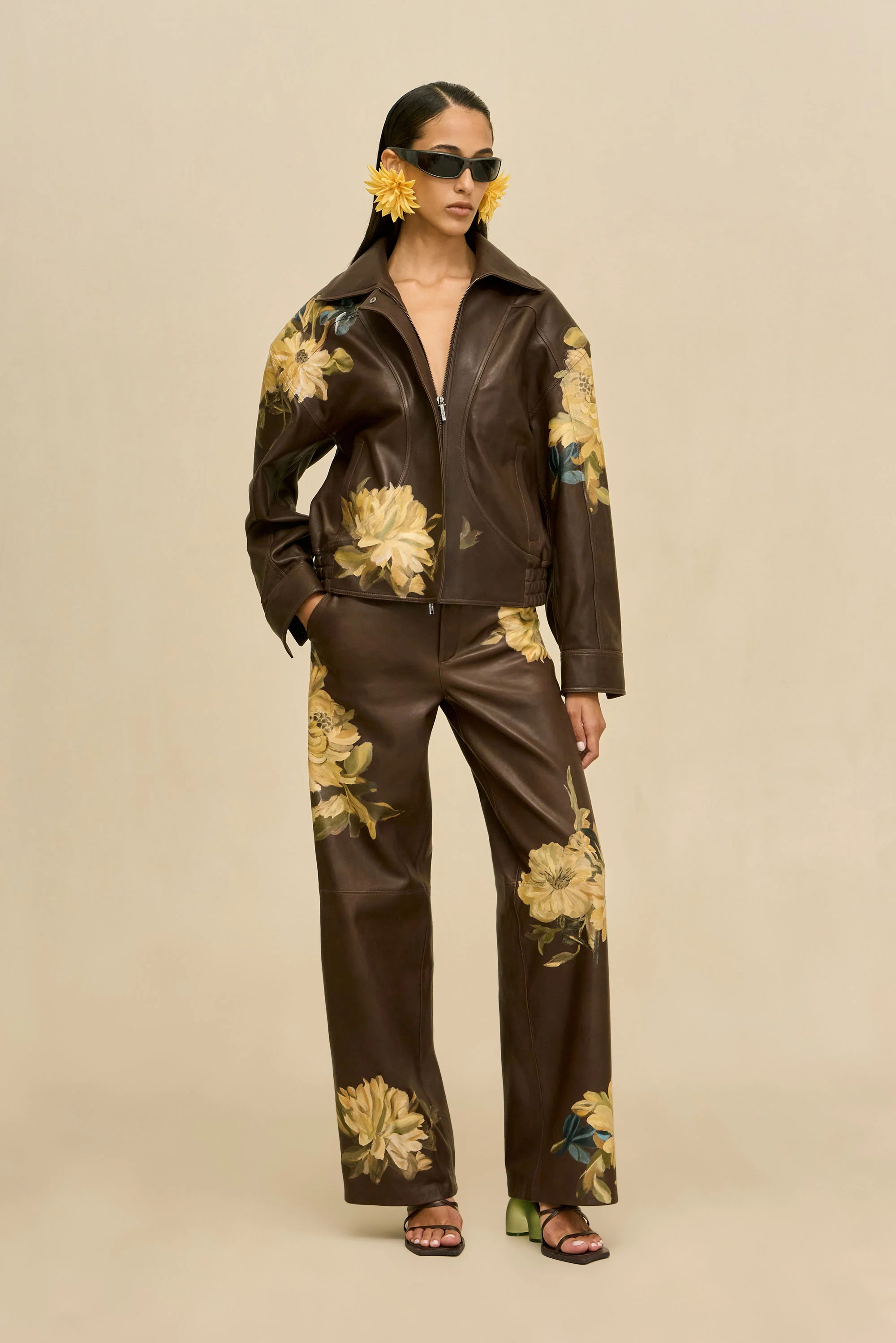 PABLO LEATHER PANT - LUWAK
