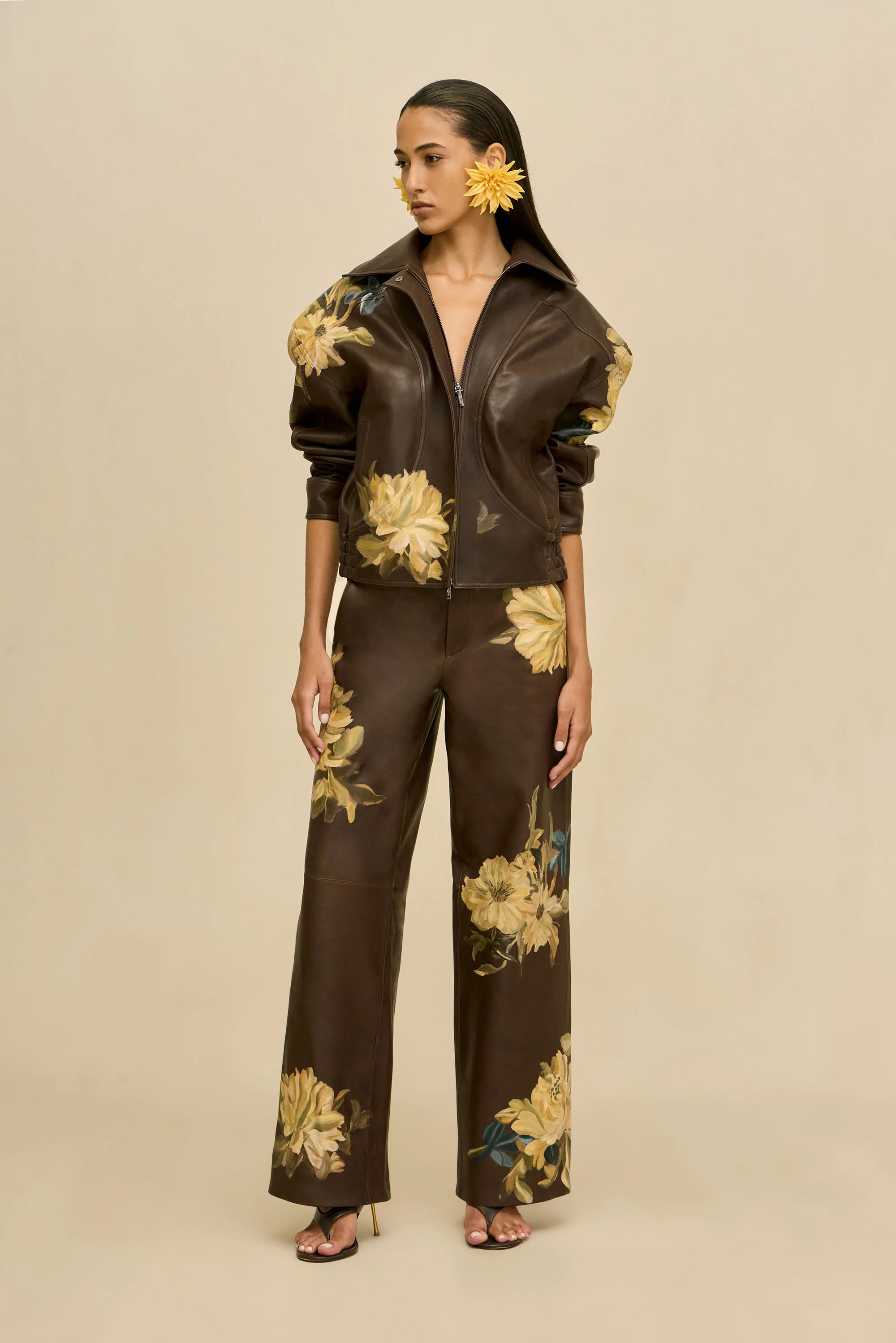 PABLO LEATHER PANT - LUWAK - Image 3