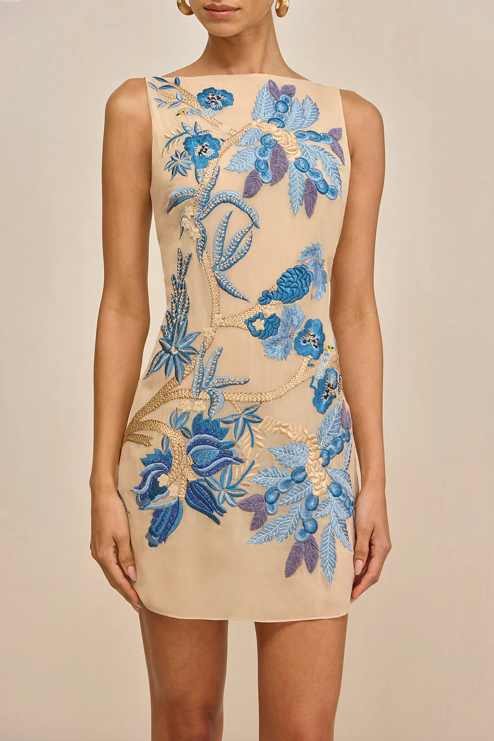 PAOLINA DRESS - DEEP LAKE MULTI - Image 4