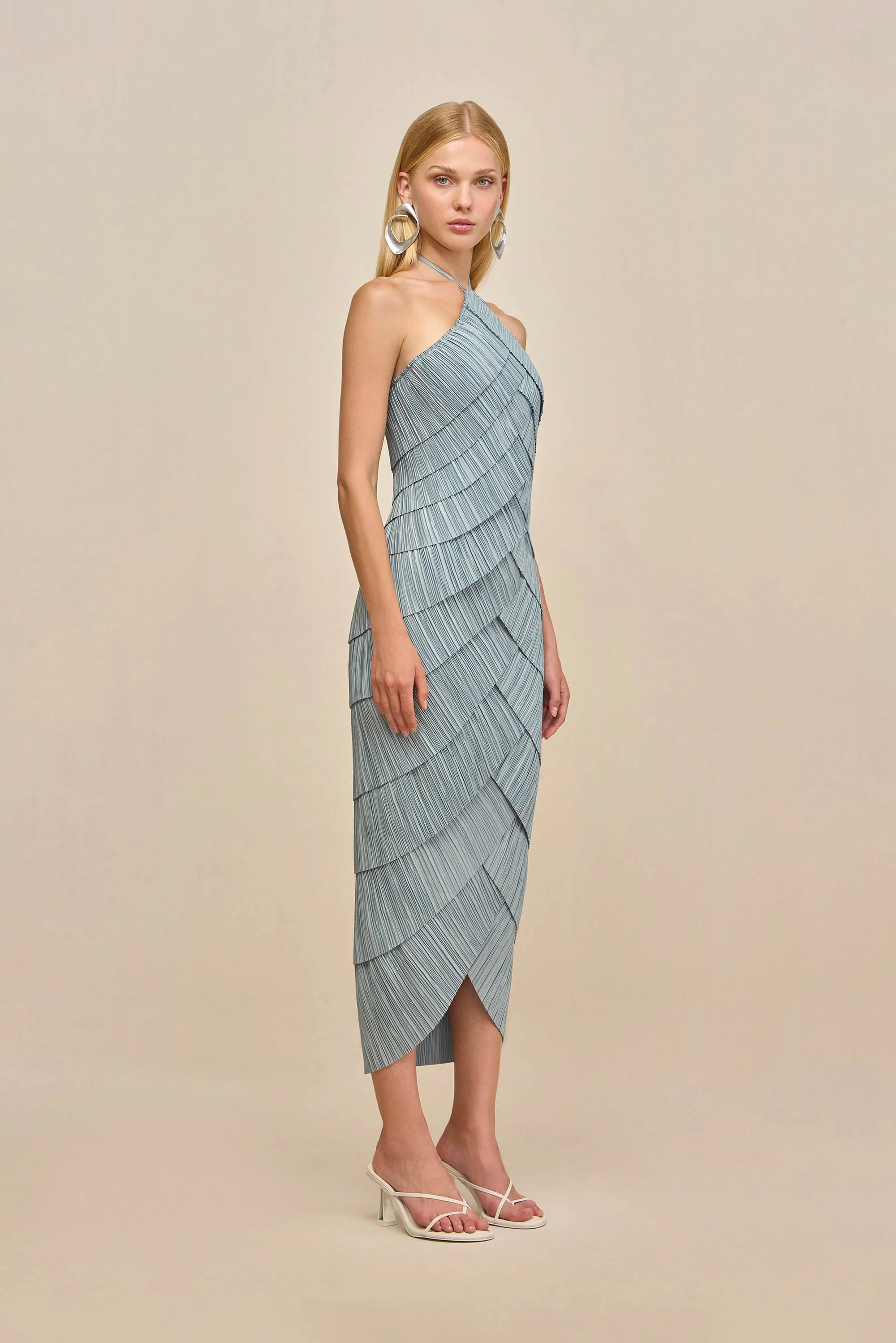 PATRIZIA DRESS - CELADON - Image 3