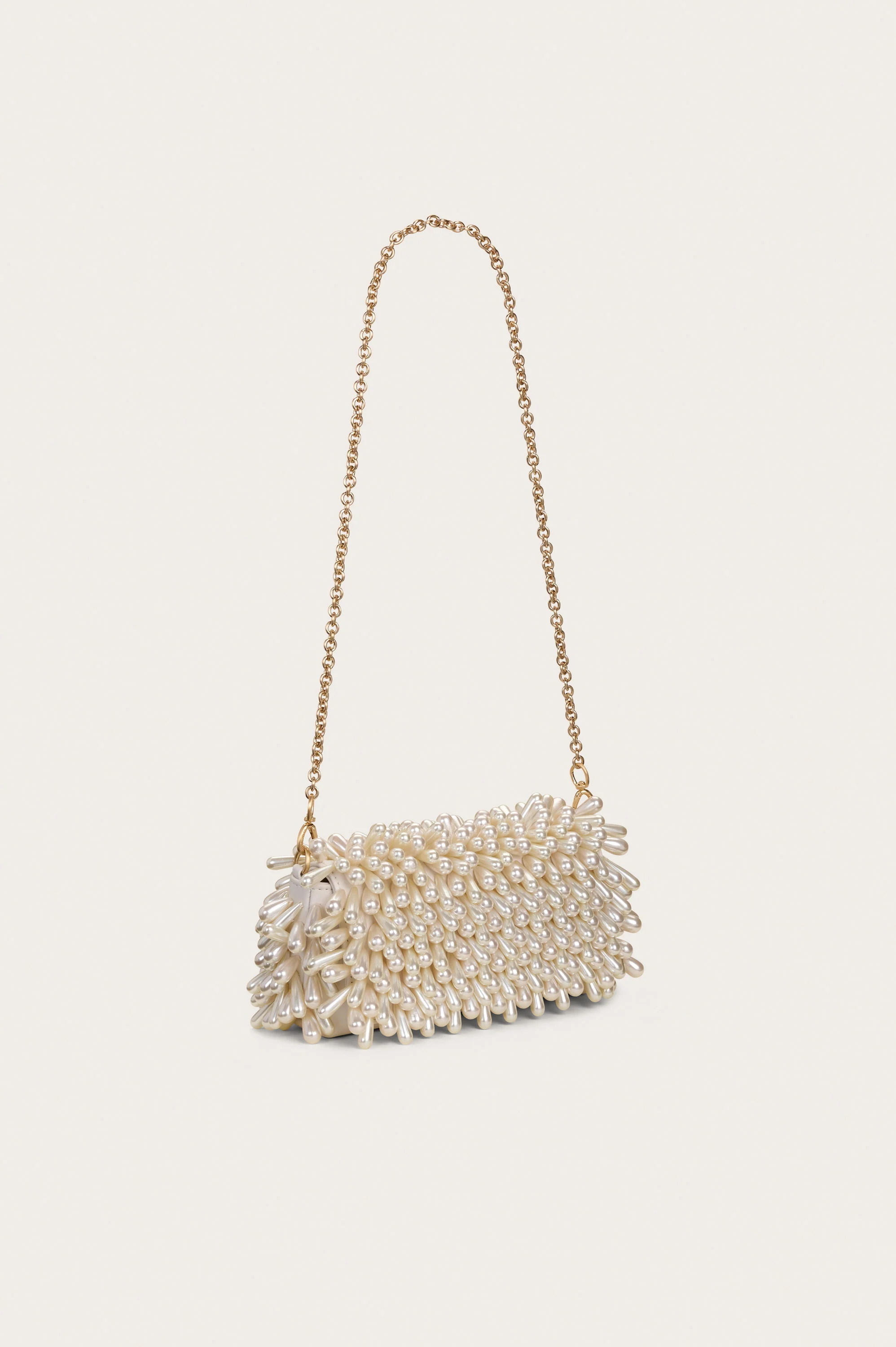 PERLA SHOULDER BAG - PEARL - Image 4