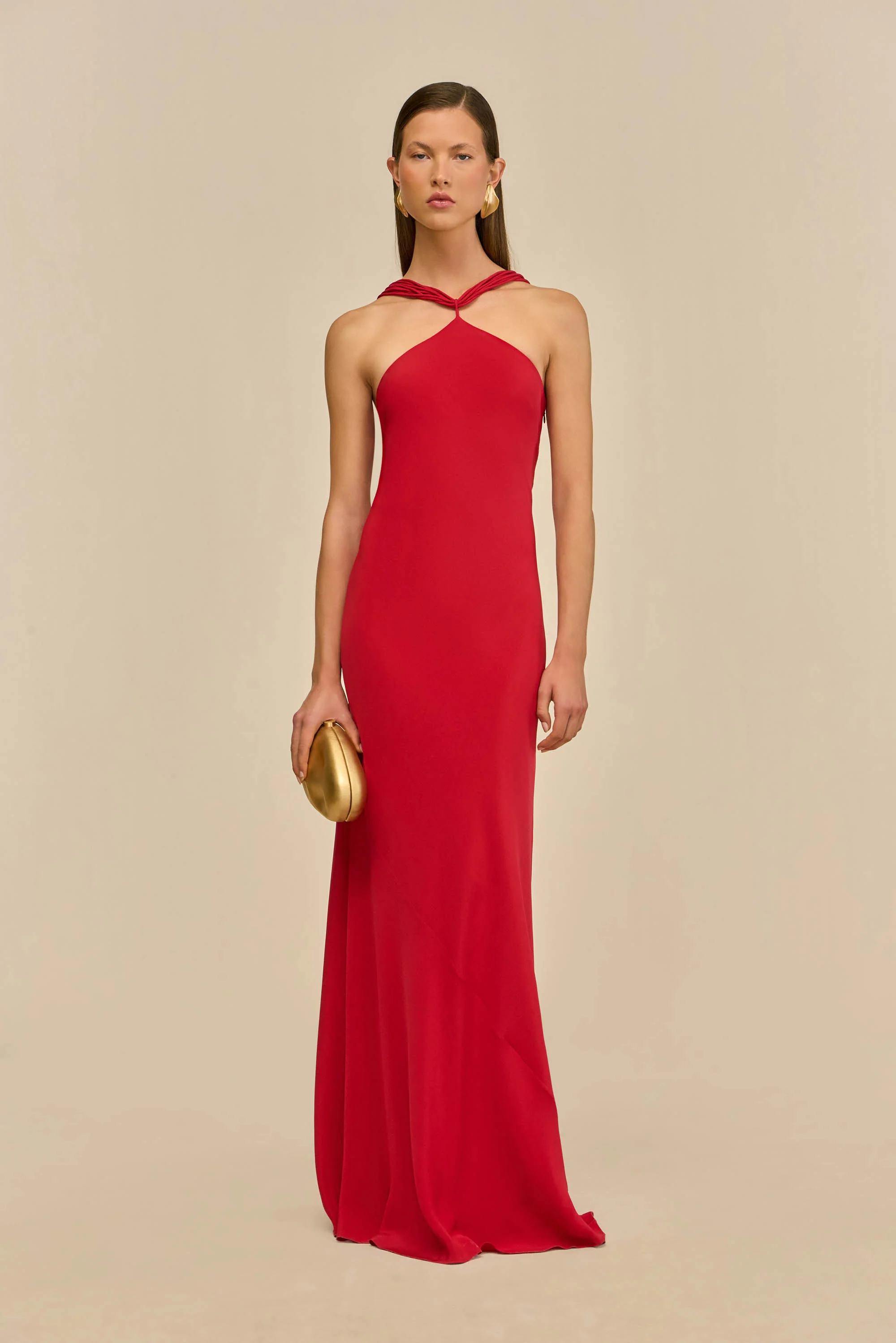 PHEOBE GOWN - MERLOT