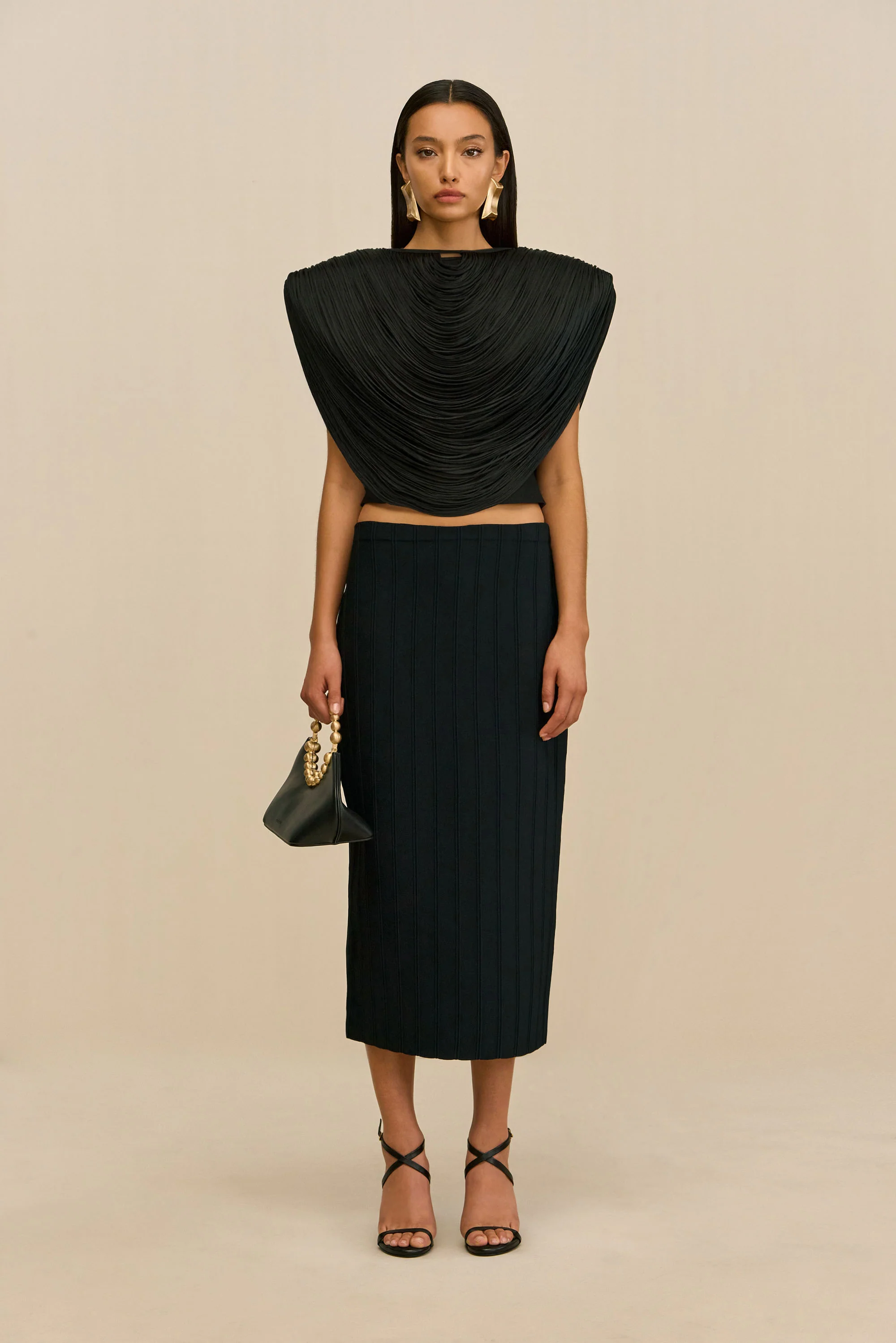 PORTO TOP - BLACK - Image 3