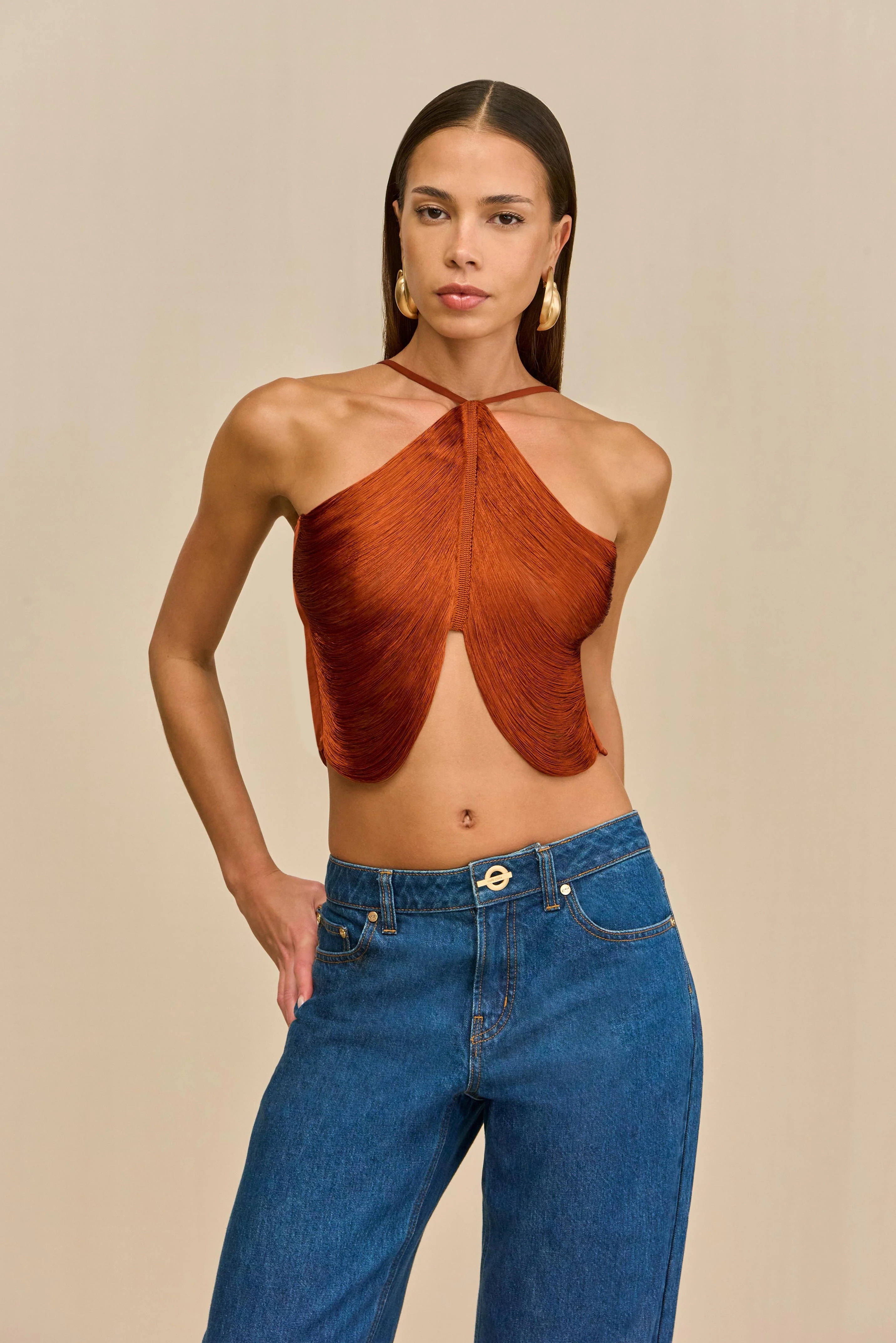 QUELLA TOP - BRONZE - Image 3
