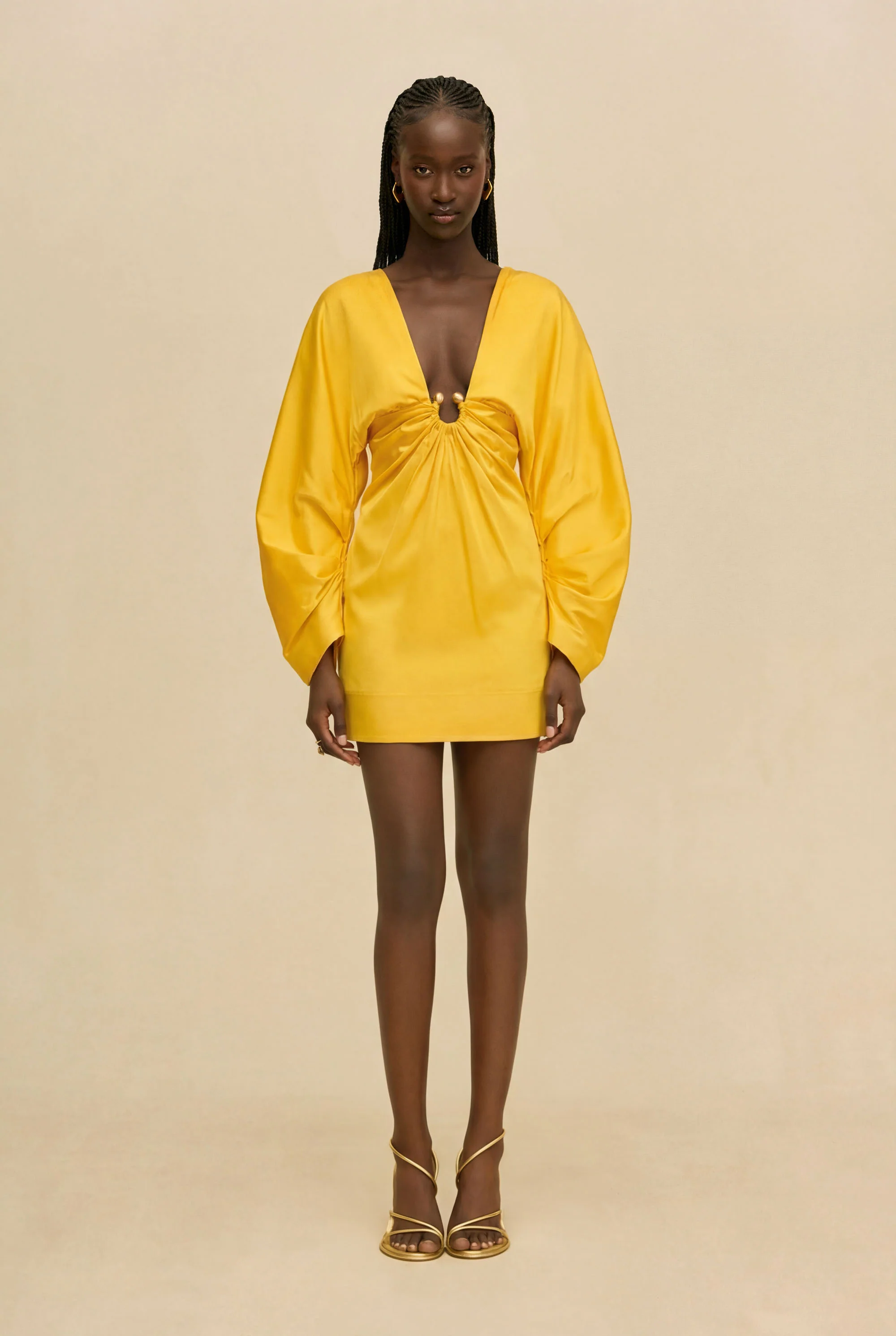 QUESTRA DRESS - MARIGOLD - Image 3