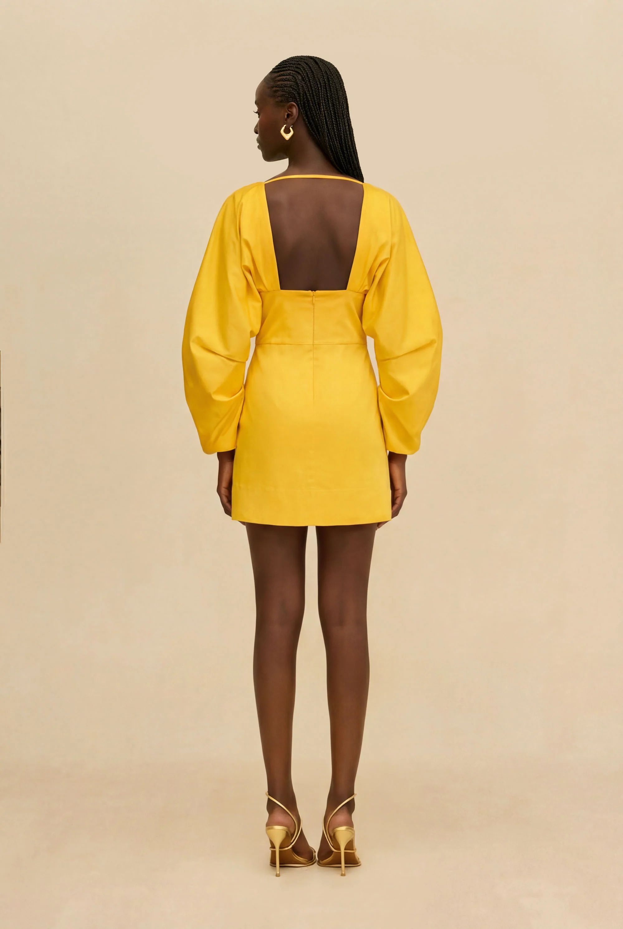 QUESTRA DRESS - MARIGOLD - Image 4