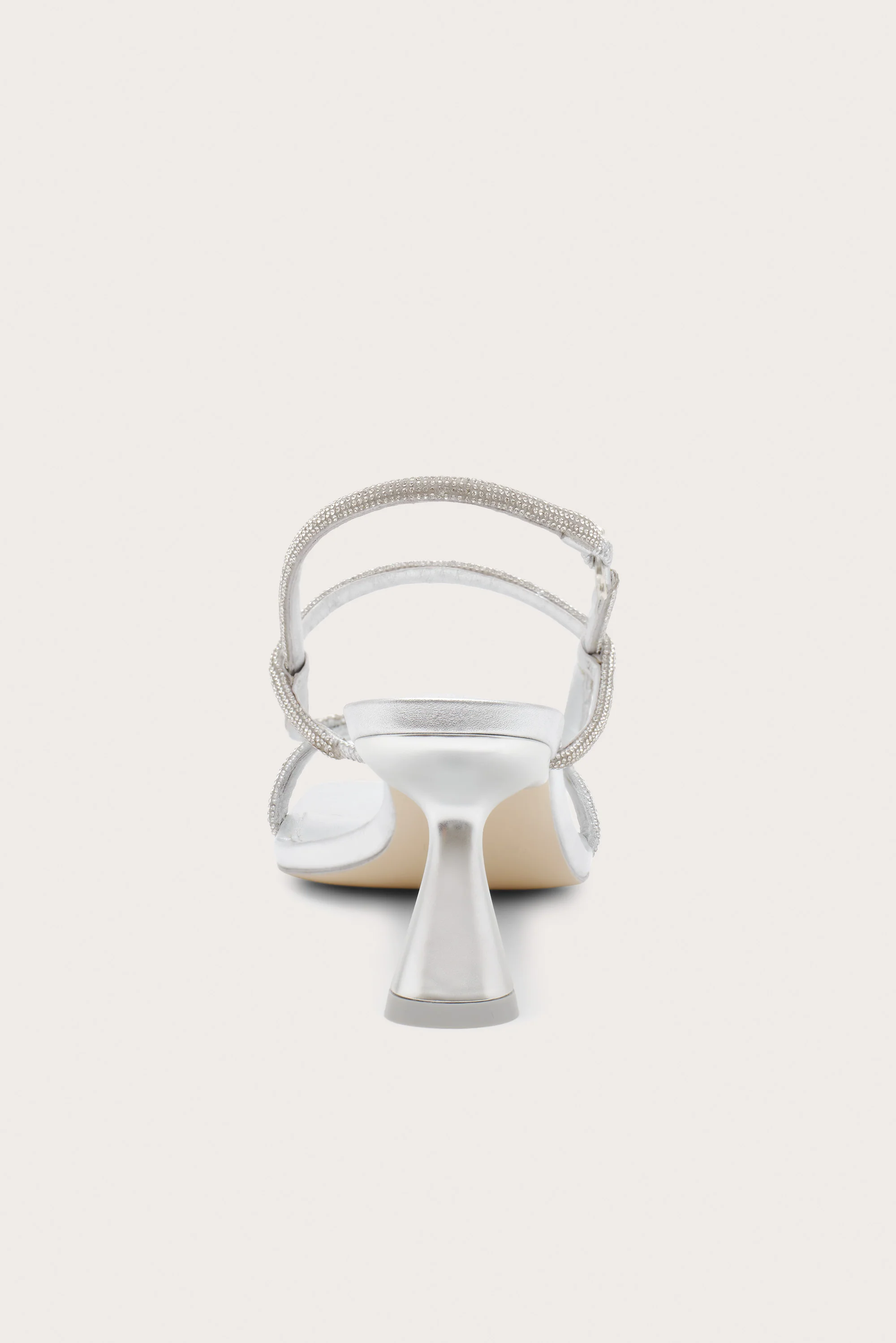 REINA RHINESTONE SANDAL - CLEAR - Image 4