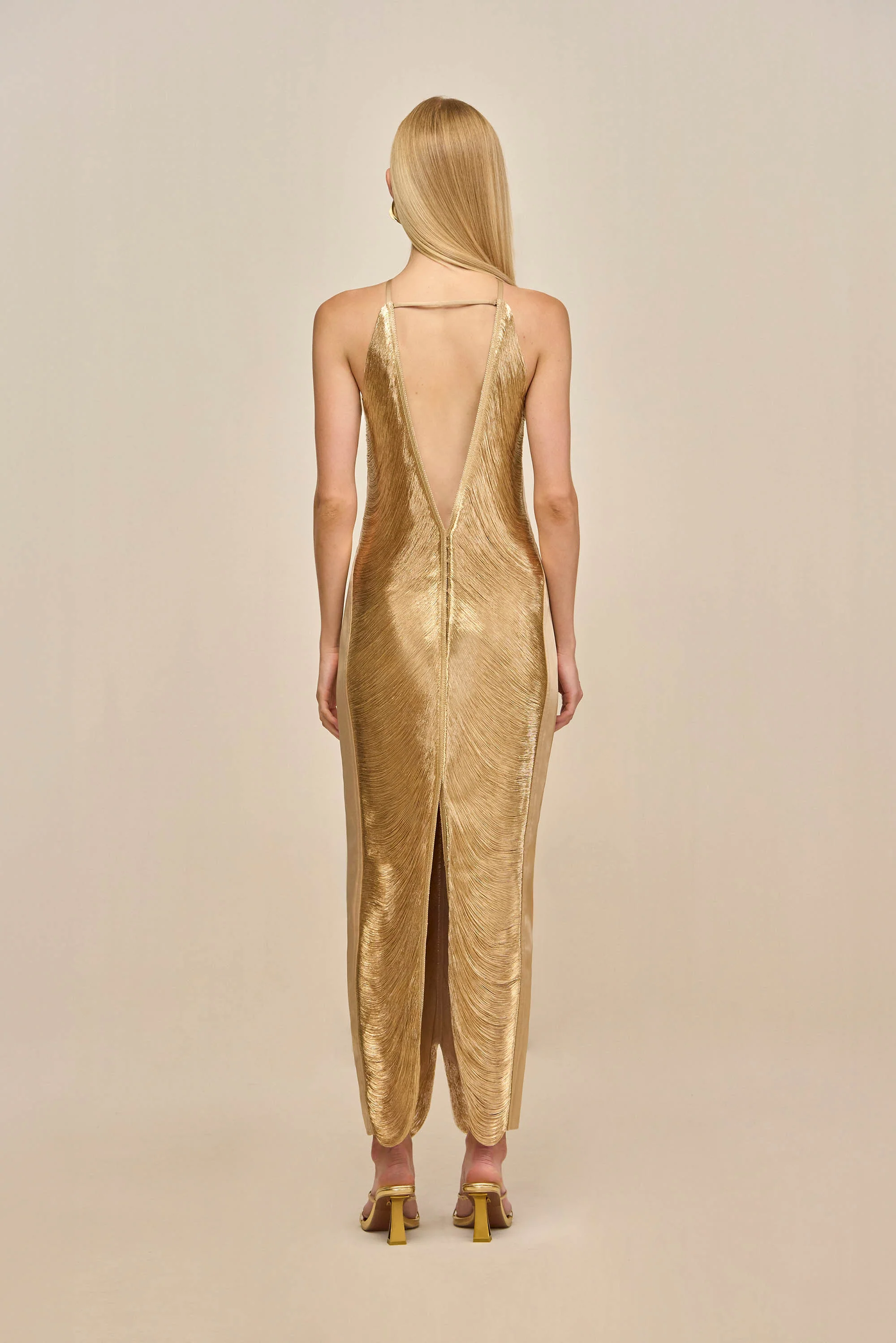 RENATA GOWN - LIGHT GOLD - Image 5