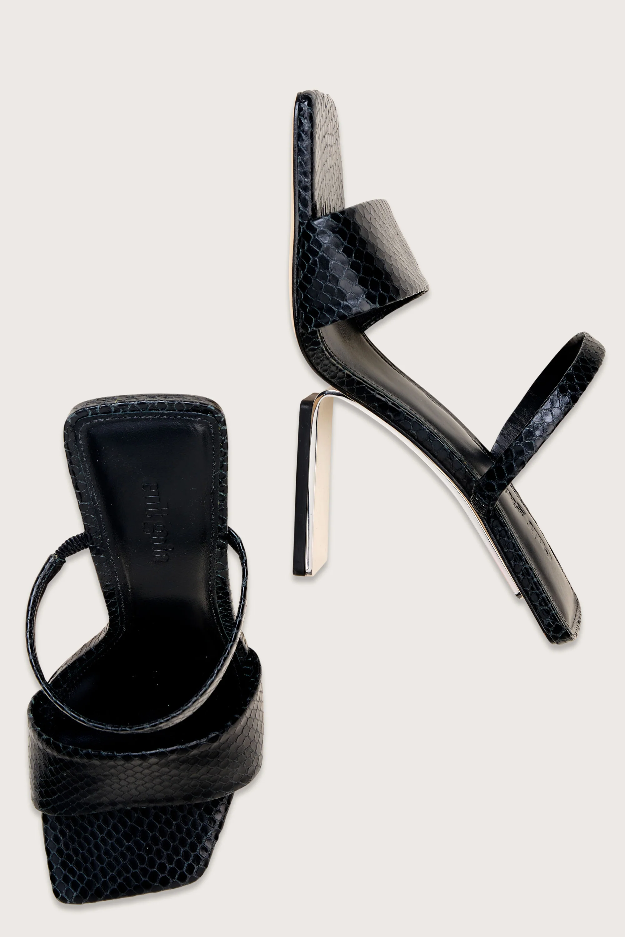 RENE SANDAL - BLACK - Image 4