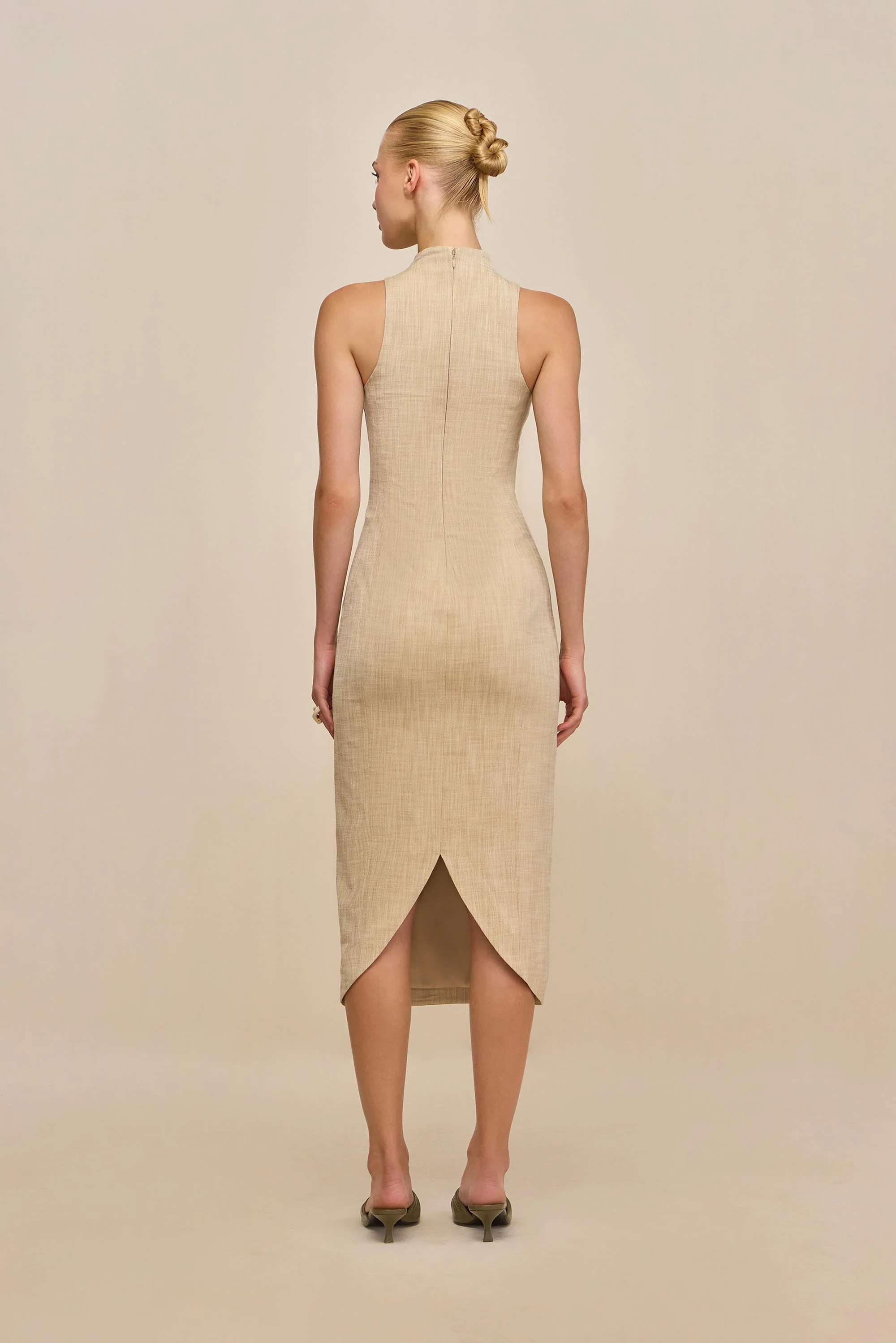 RITA DRESS - ECRU - Image 4