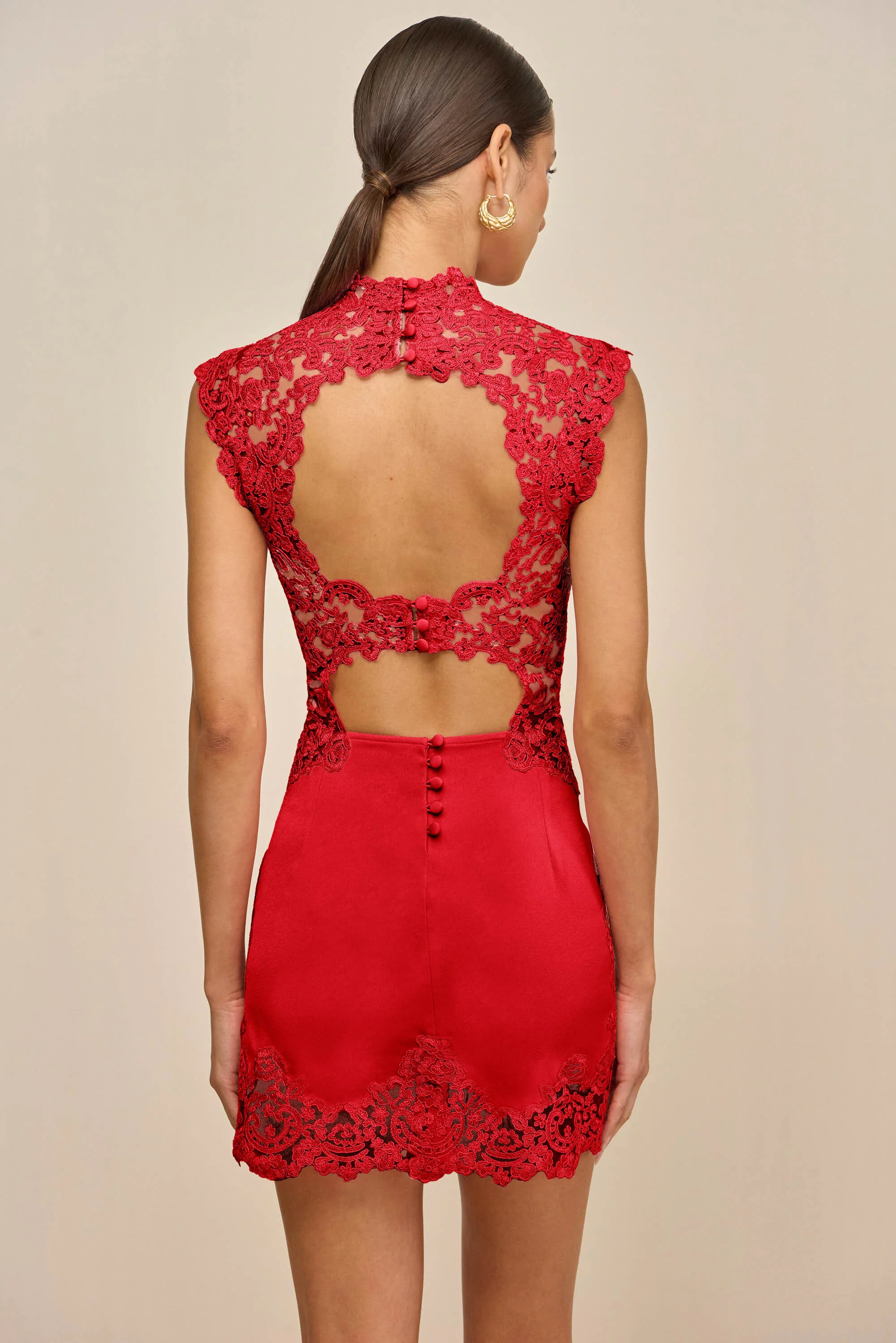 RITI DRESS - VERMILION - Image 5
