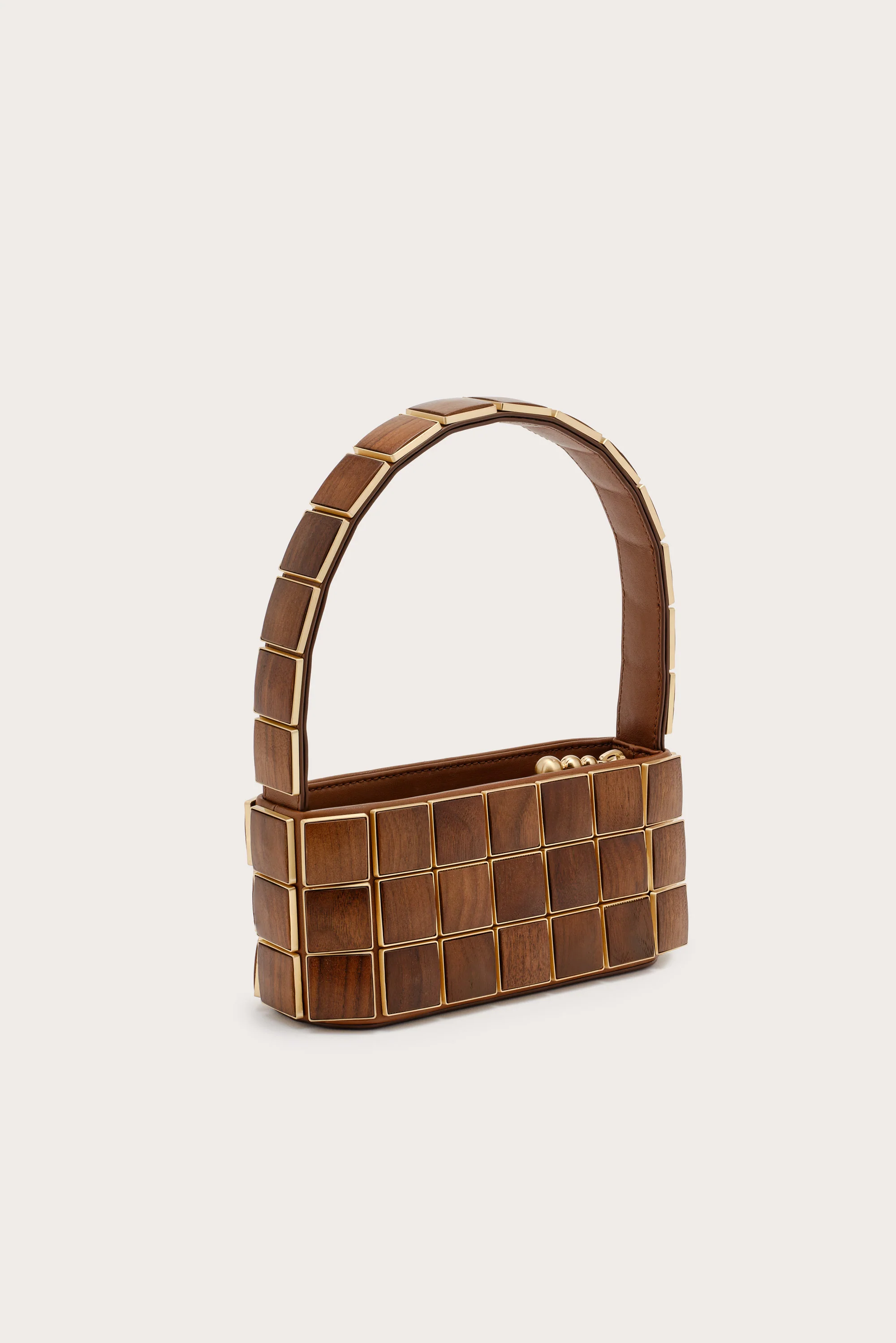 ROMY SHOULDER BAG - WALNUT - Image 3