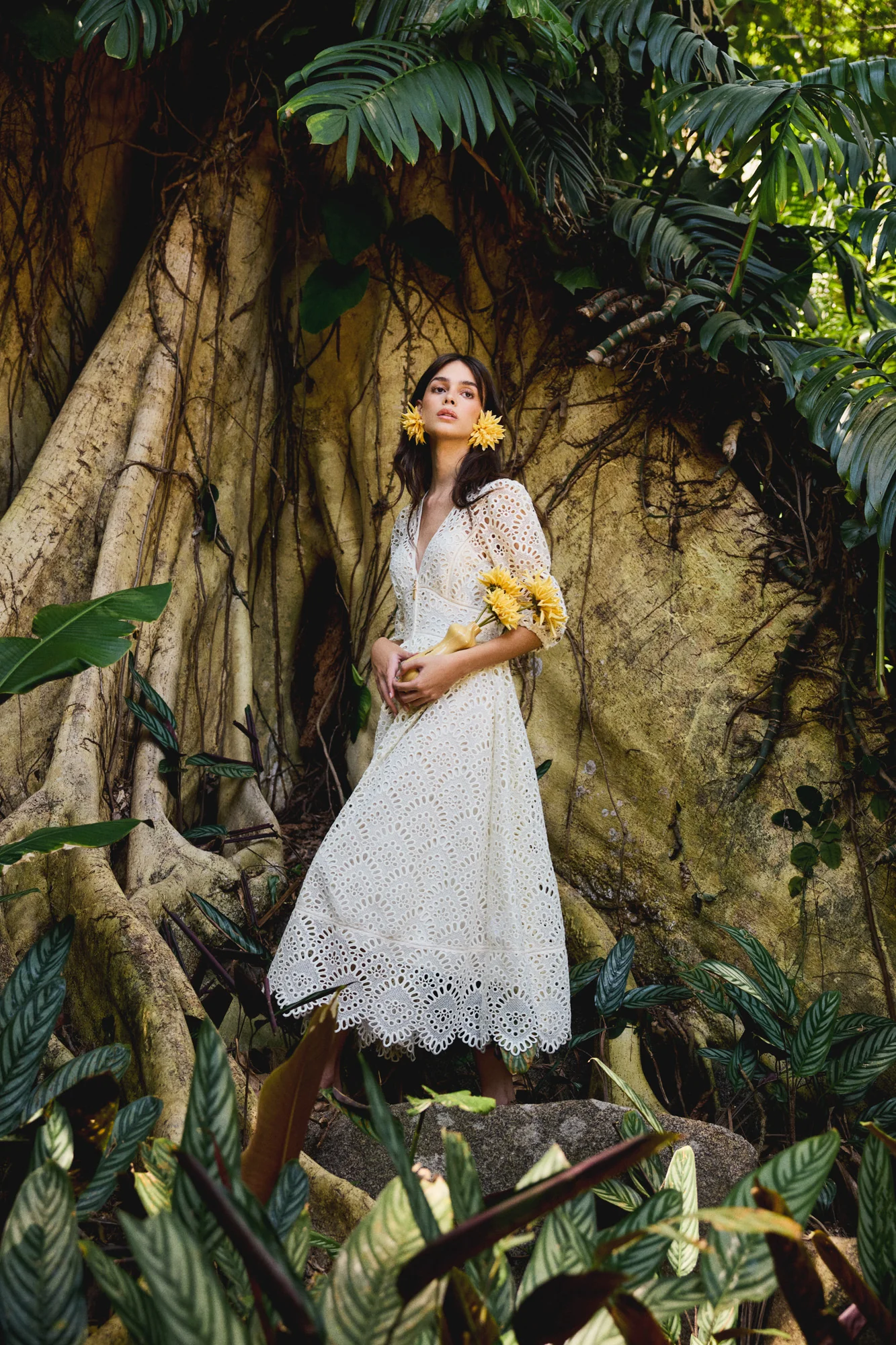 ROSALIND DRESS - OFF WHITE - Image 7