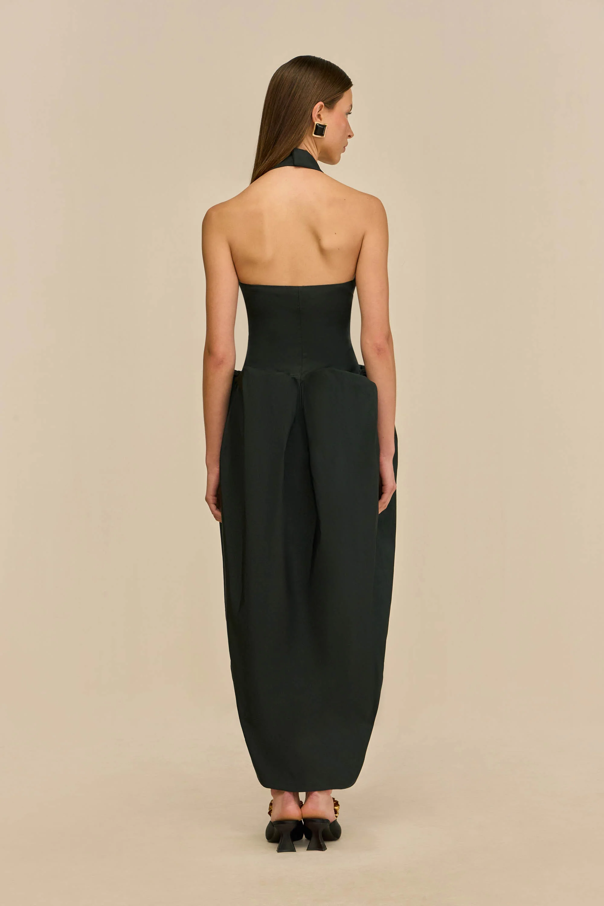 SAMYA DRESS - BLACK - Image 6