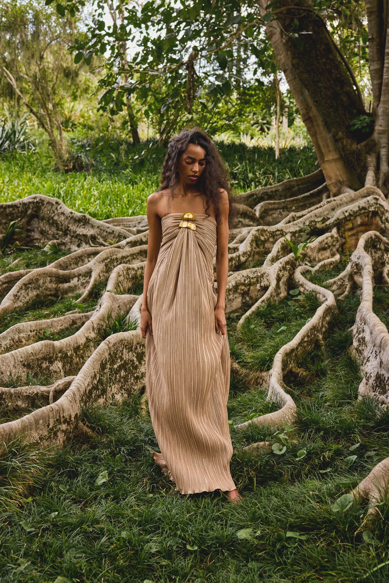 SEQUOIA GOWN - SESAME - Image 5