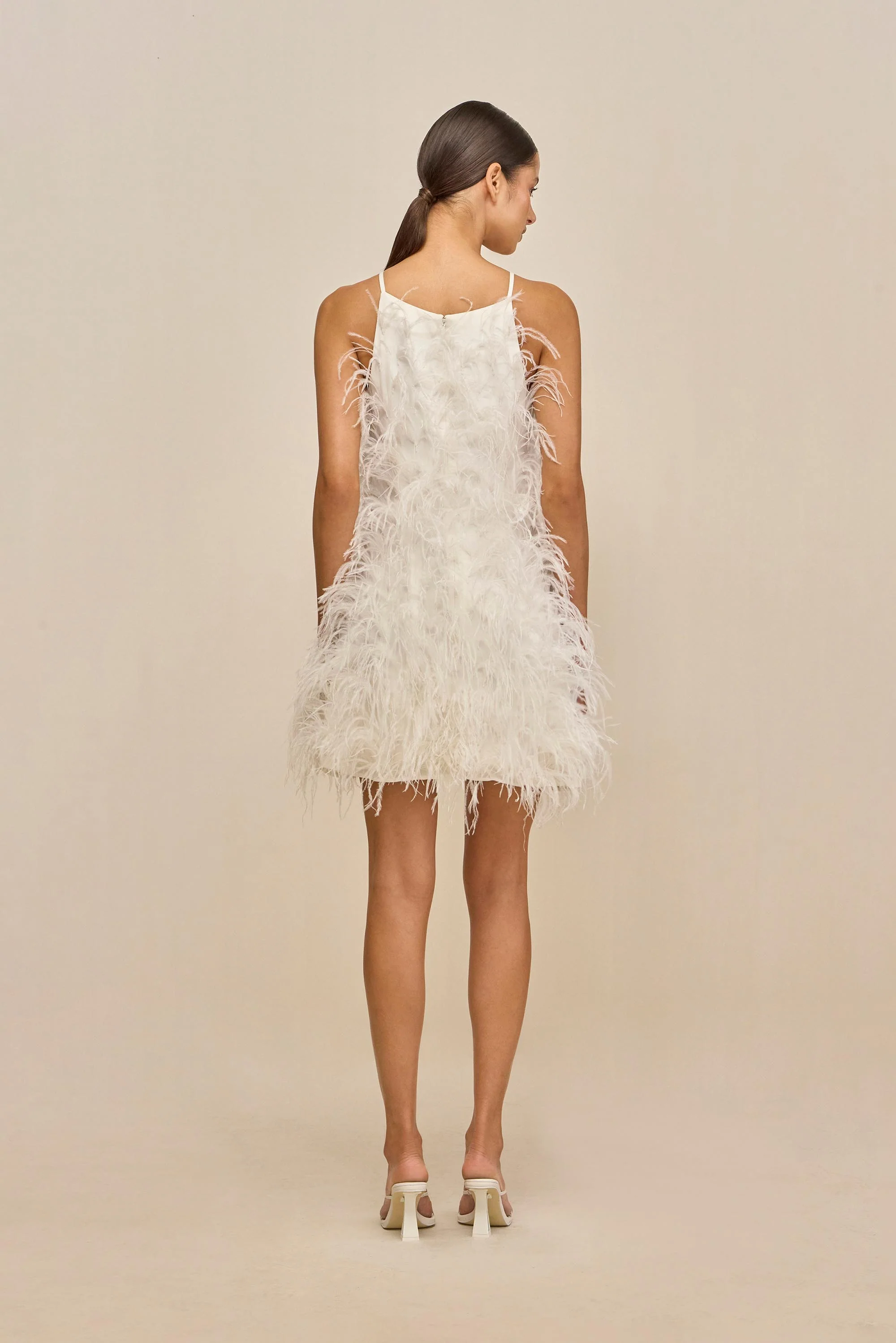 SHANNON DRESS - OFF WHITE - Image 5