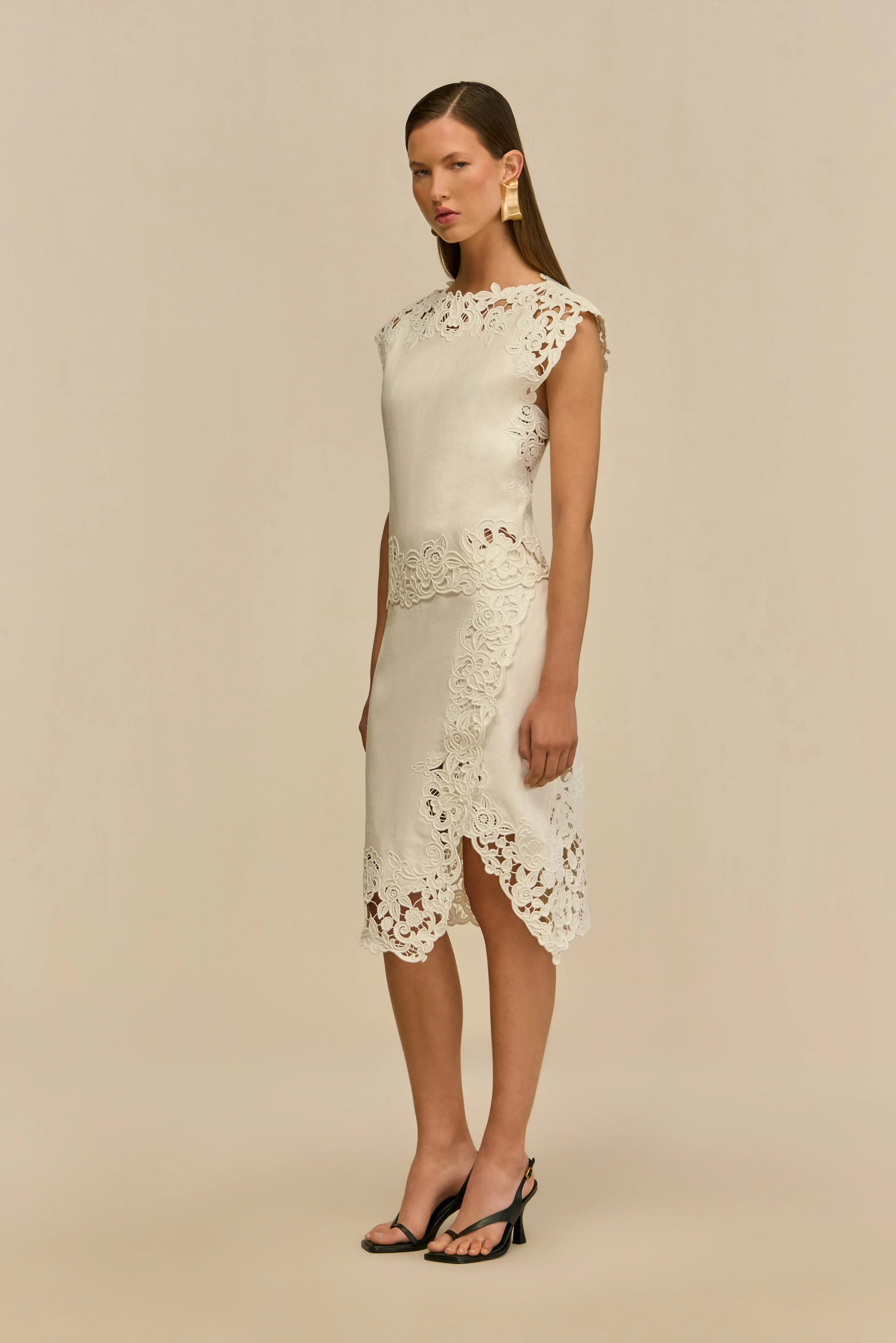 SHAYA SKIRT - OFF WHITE - Image 4