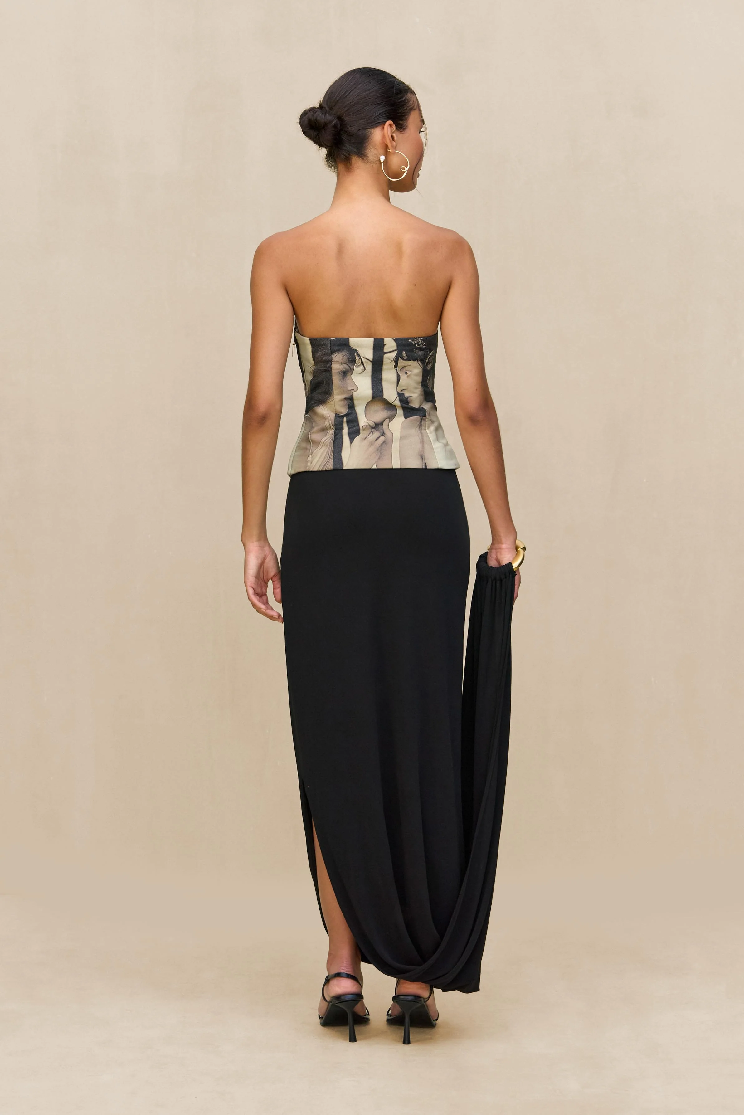 SOLA SKIRT - BLACK - Image 7