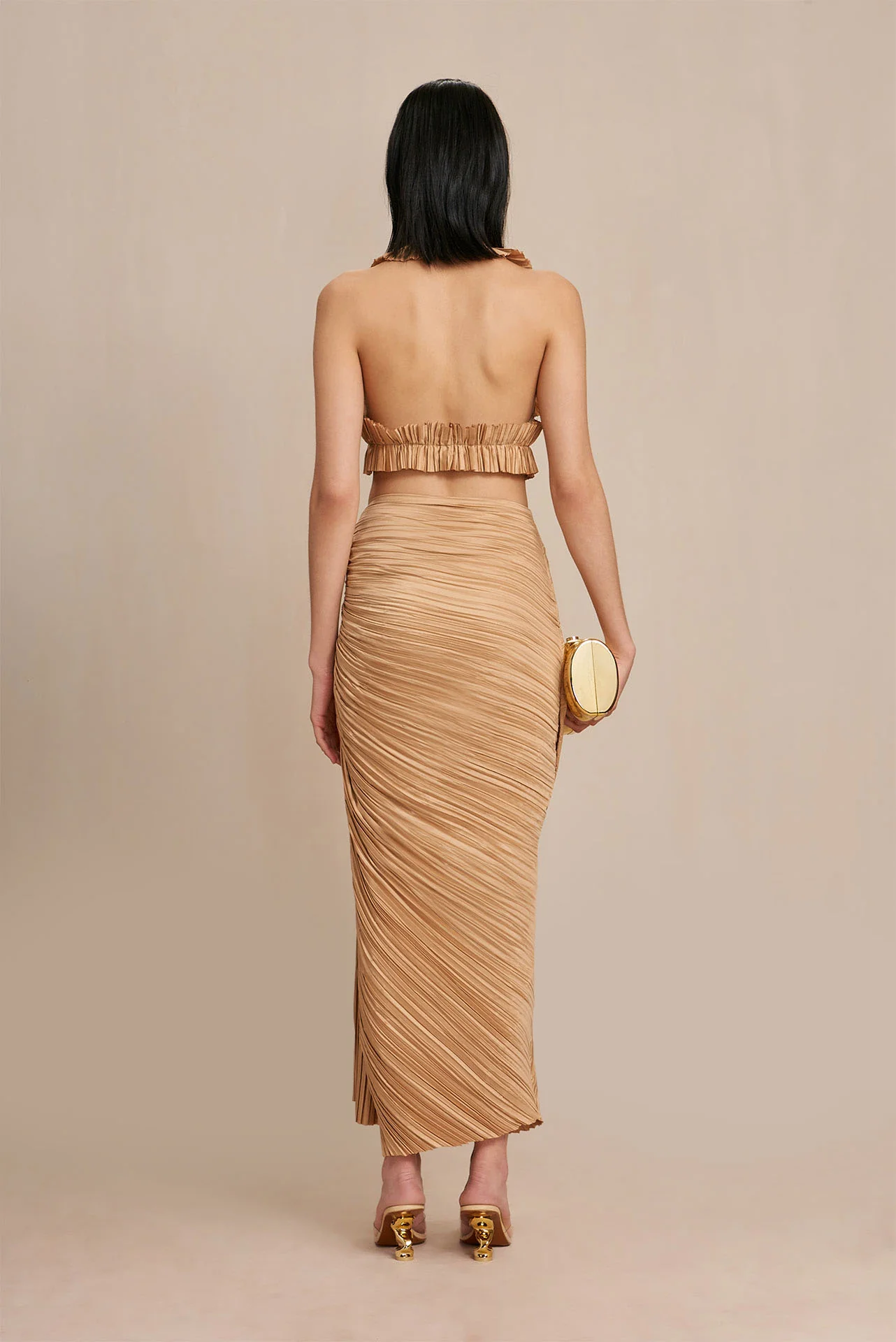SONOMA SKIRT - LIGHT CAMEL - Image 4