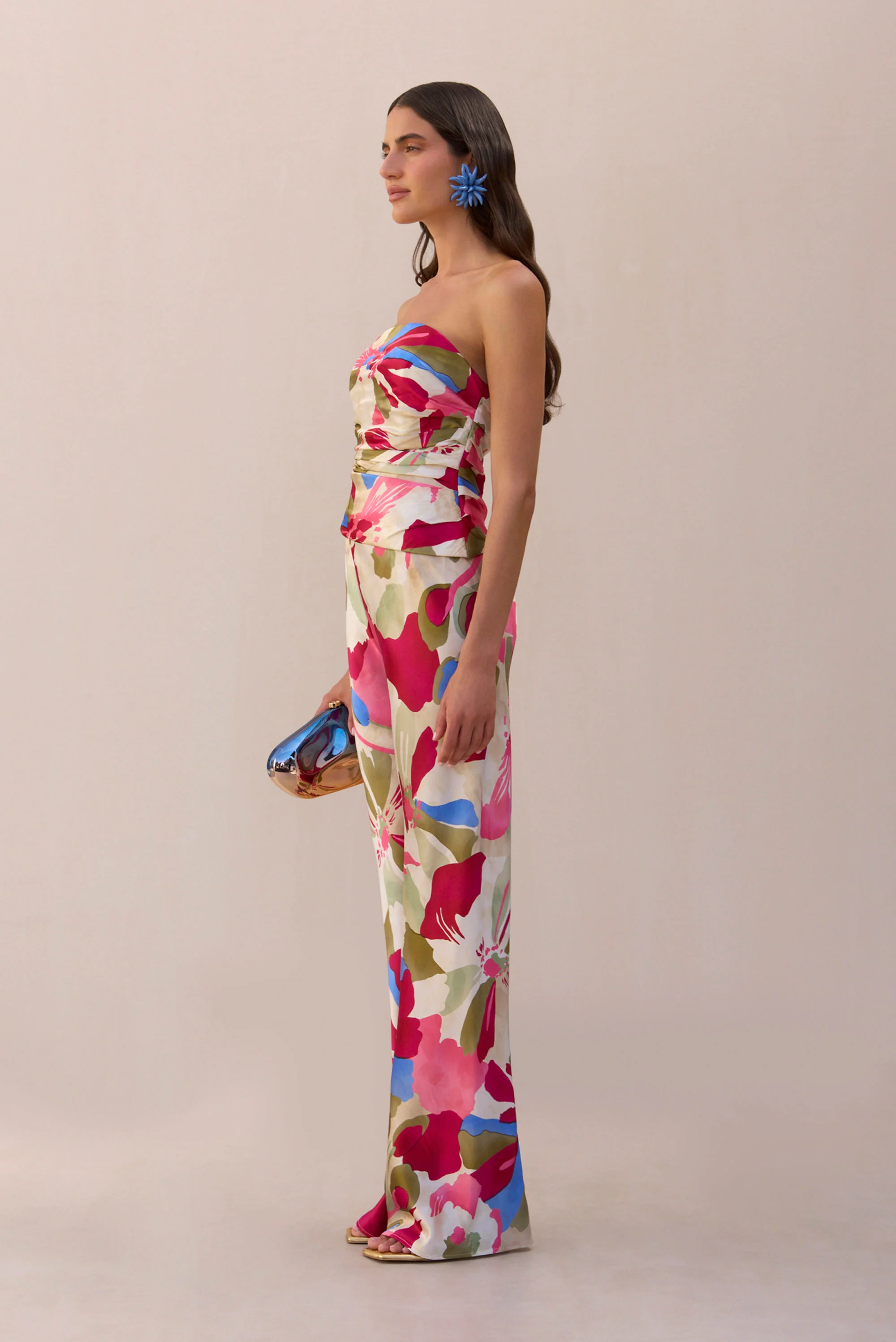 STACIE PANT - FLORAL ROSETTE - Image 3