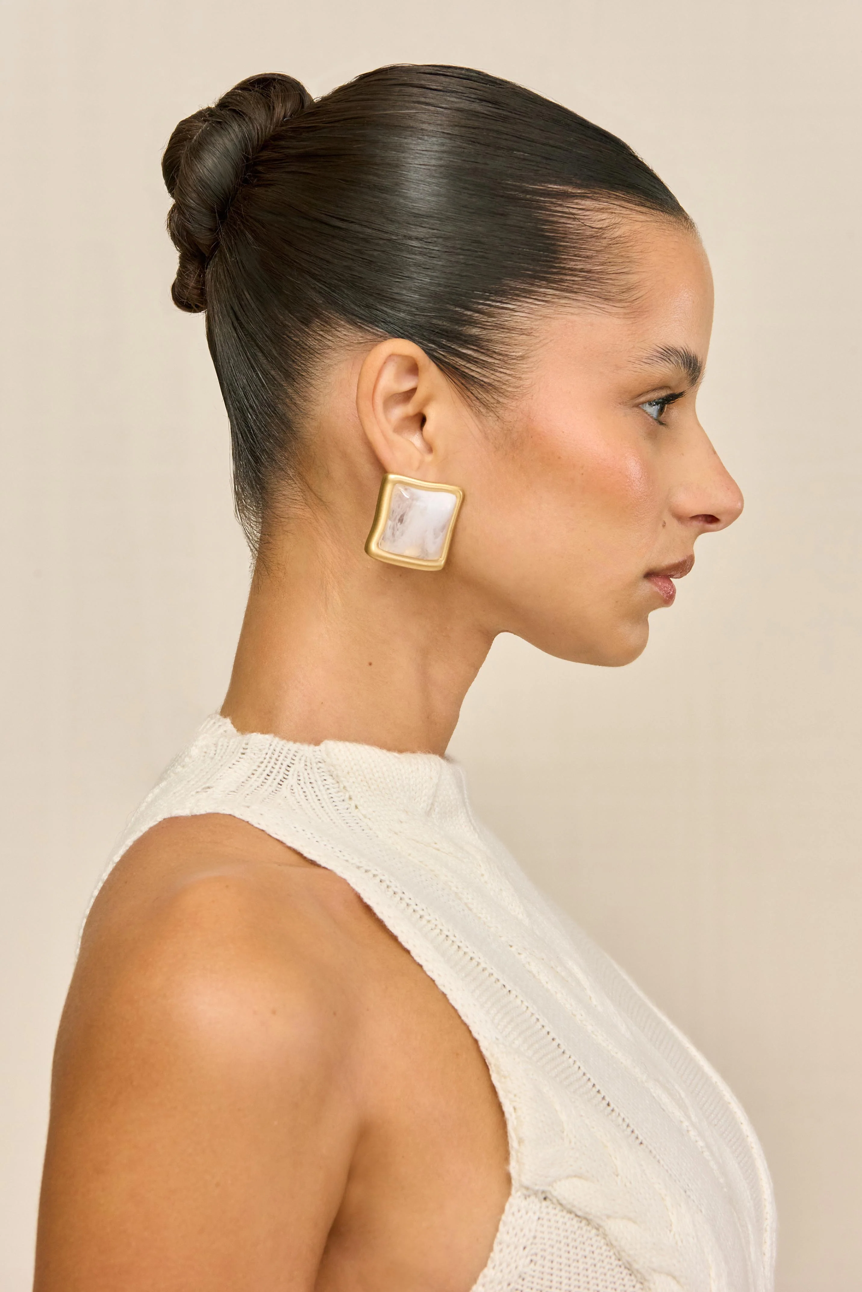 SUNI EARRING - PEARL - Image 2