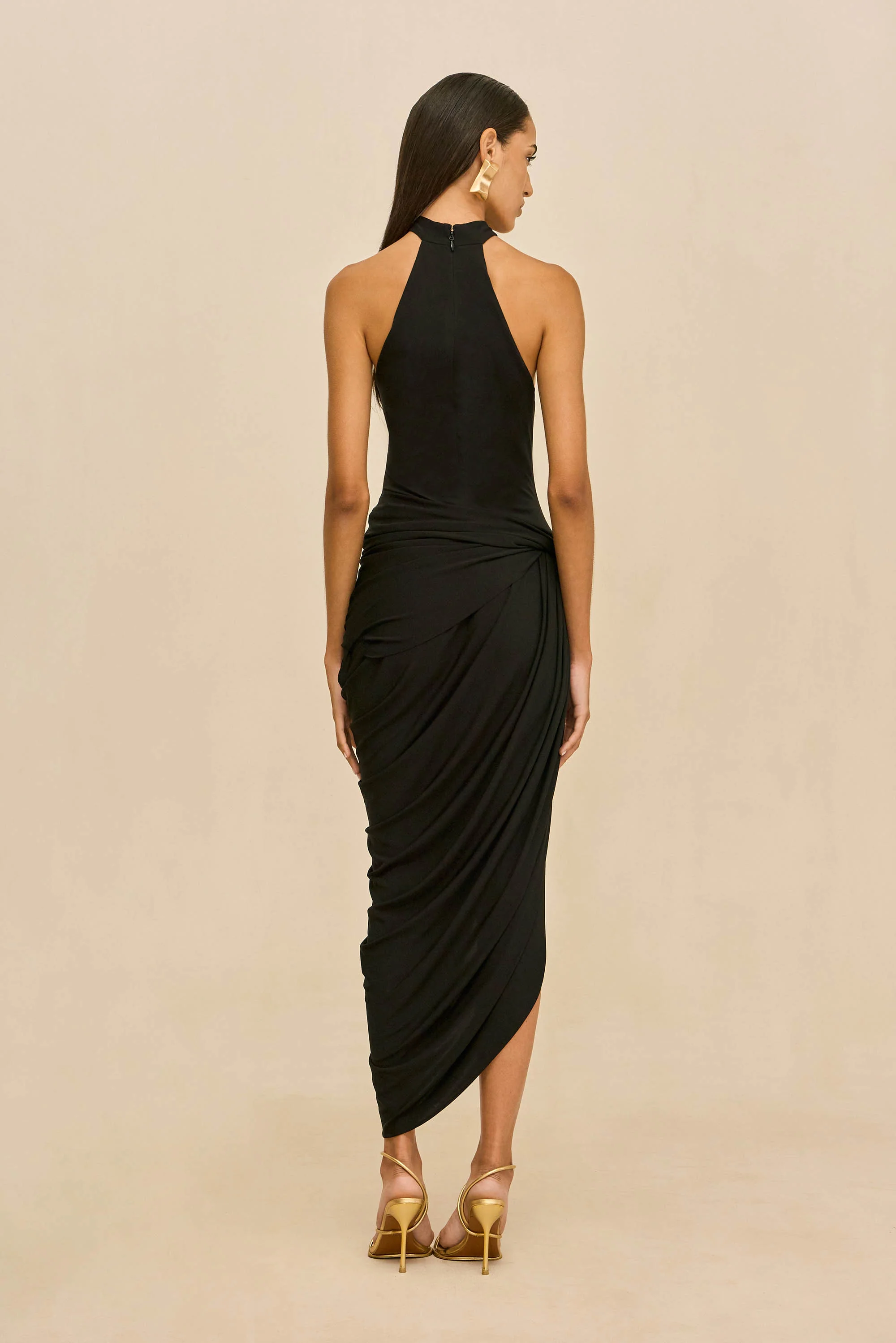 SUTTON DRESS - BLACK - Image 5