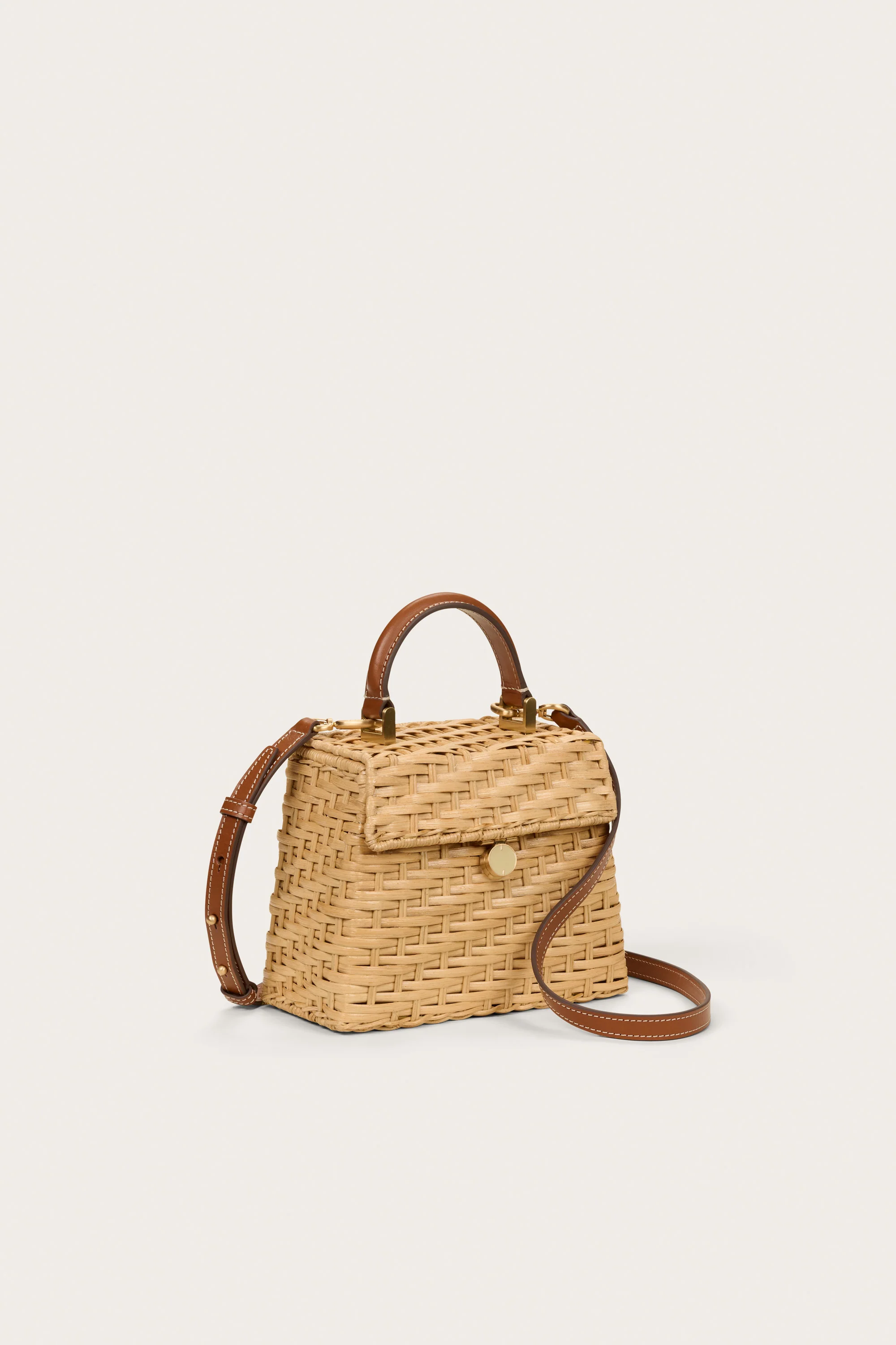 SYBIL CROSSBODY BAG - LIGHT TOASTED NATURAL - Image 3