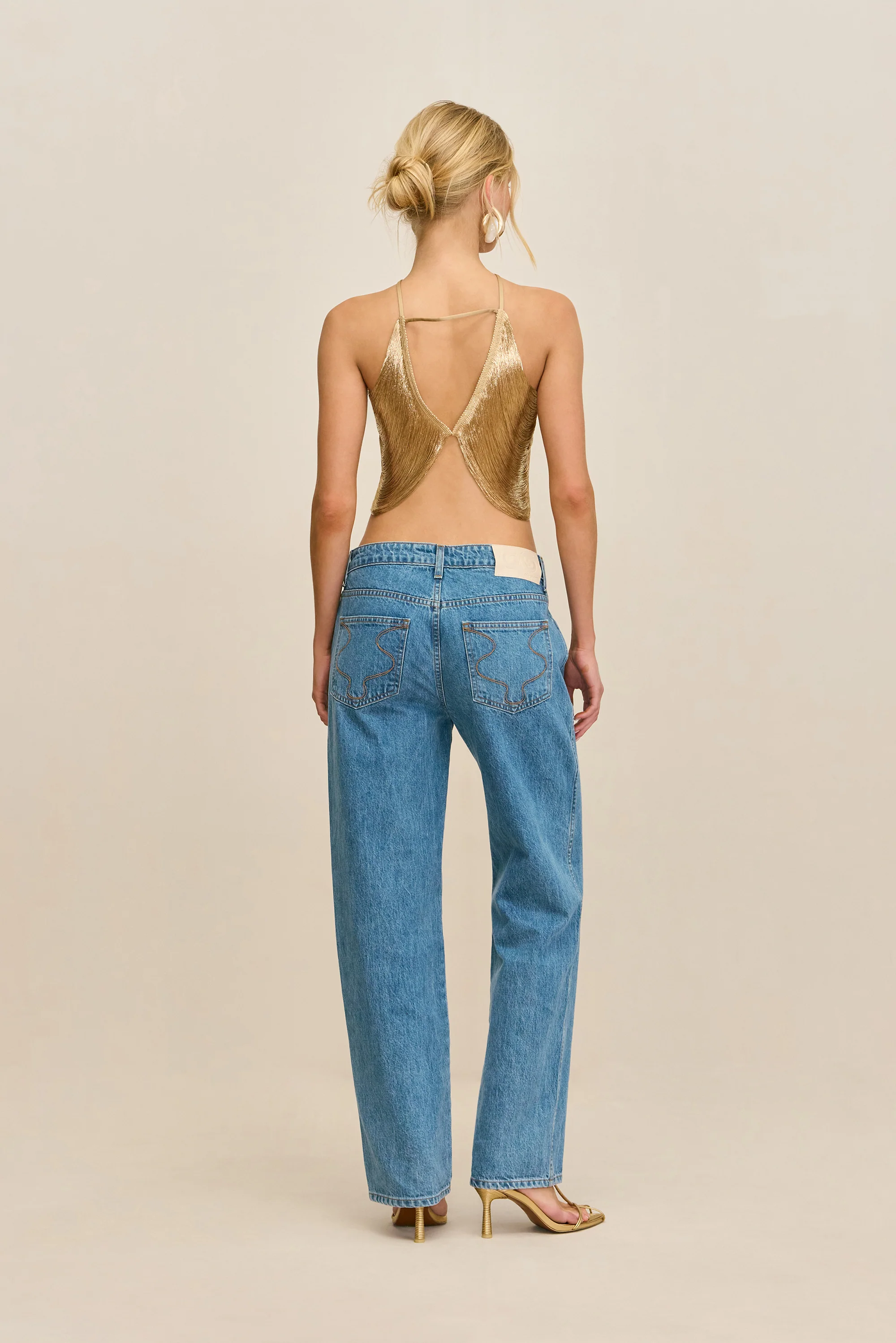 TAMAR JEAN - MEDIUM STONE WASH - Image 5