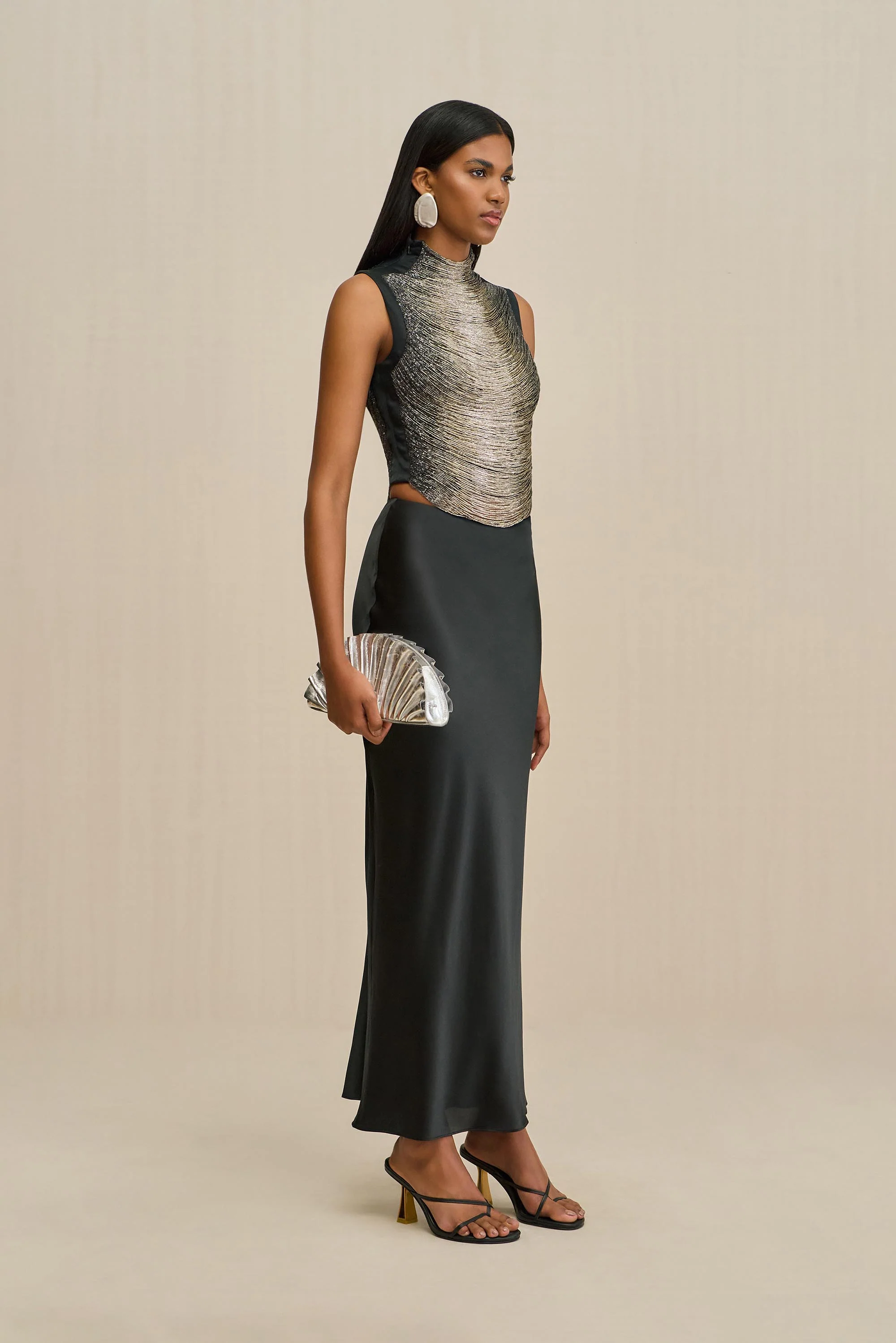TARAJI TOP - BLACK - Image 3