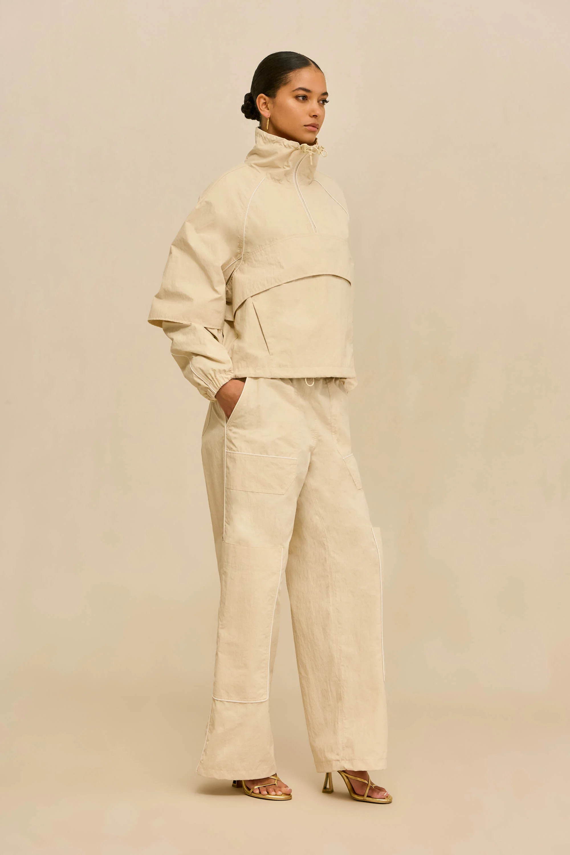 TEBIE PANT - LIGHT BEIGE - Image 4