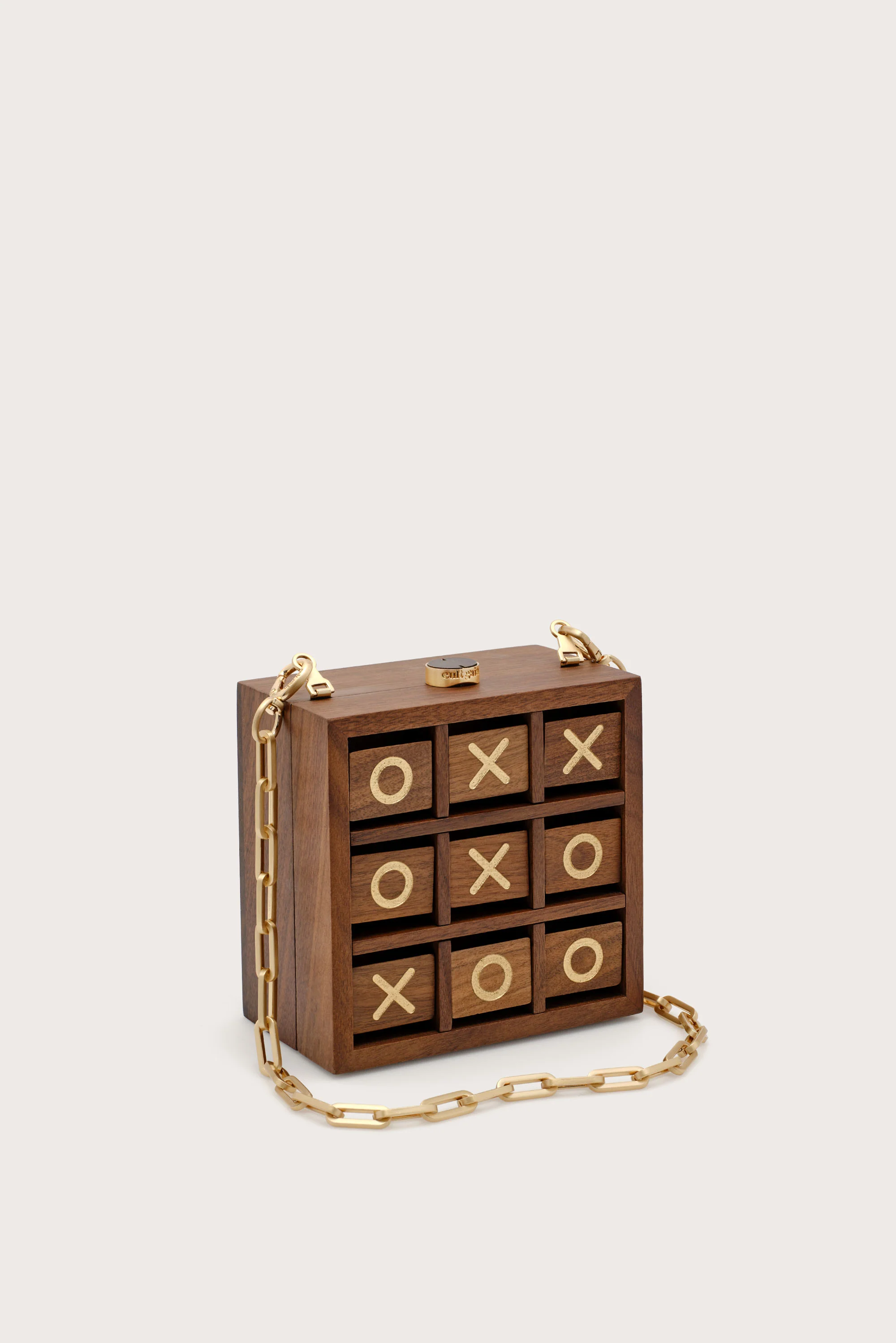 TIC TAC TOE CLUTCH - WALNUT - Image 4
