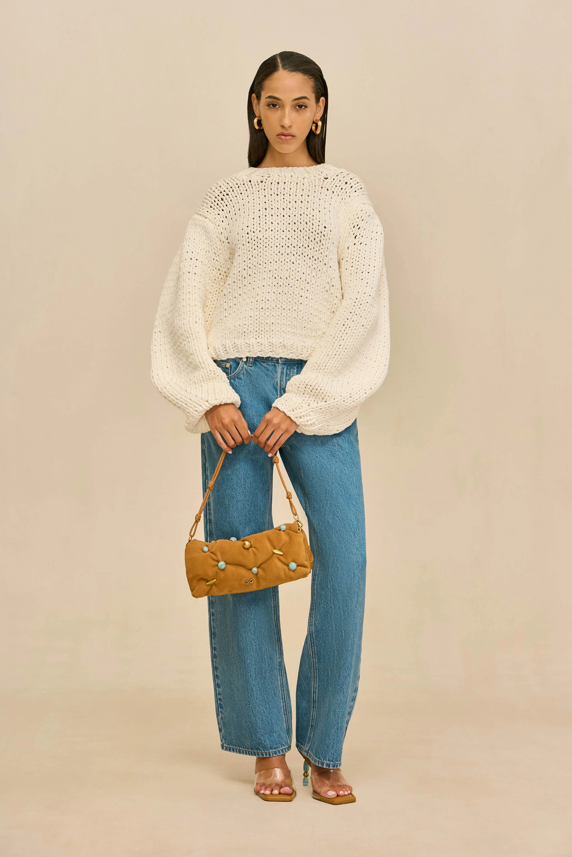 TRINA SWEATER - OFF WHITE - Image 4