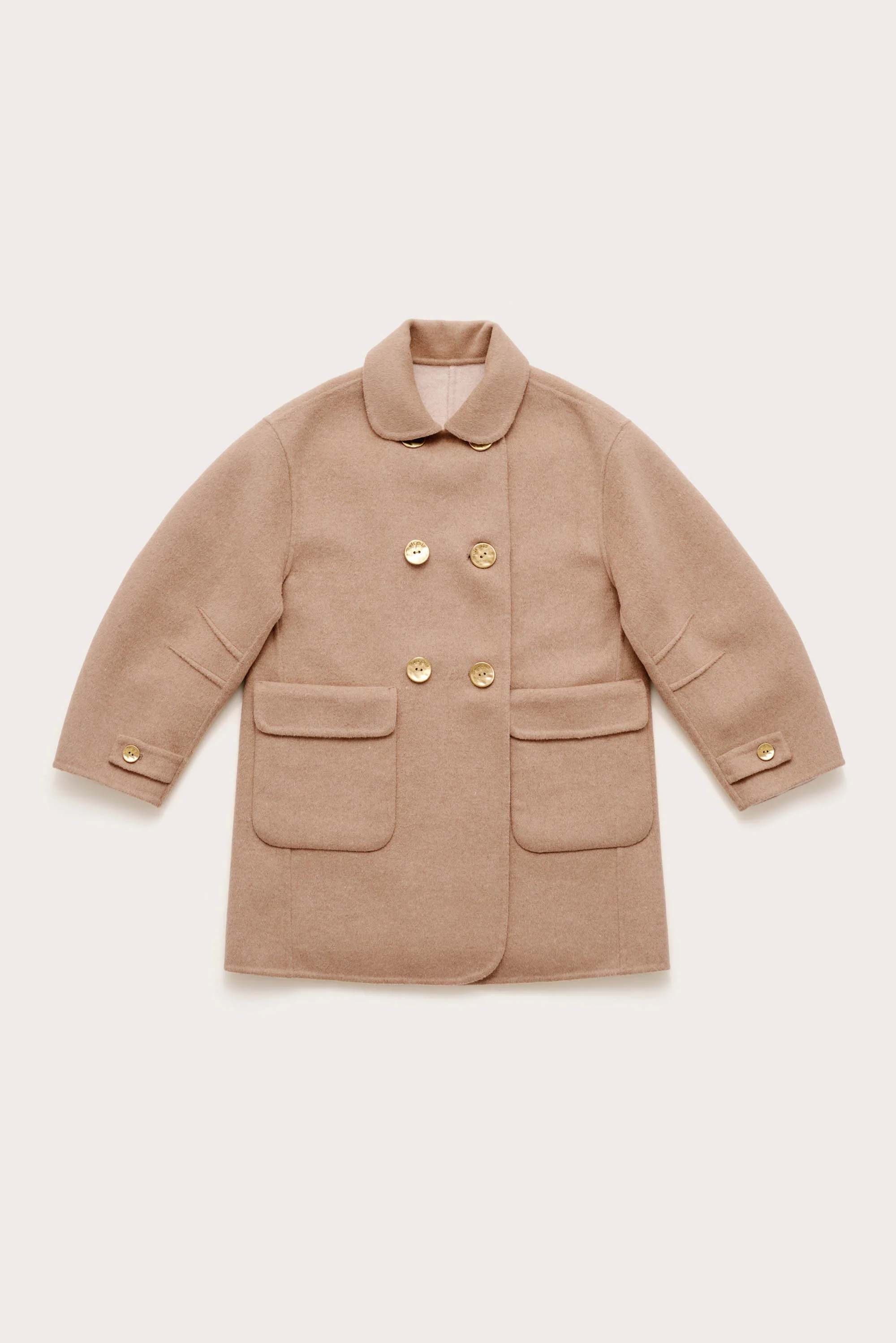 KIDS TULI REVERISBLE COAT - TAUPE - Image 2