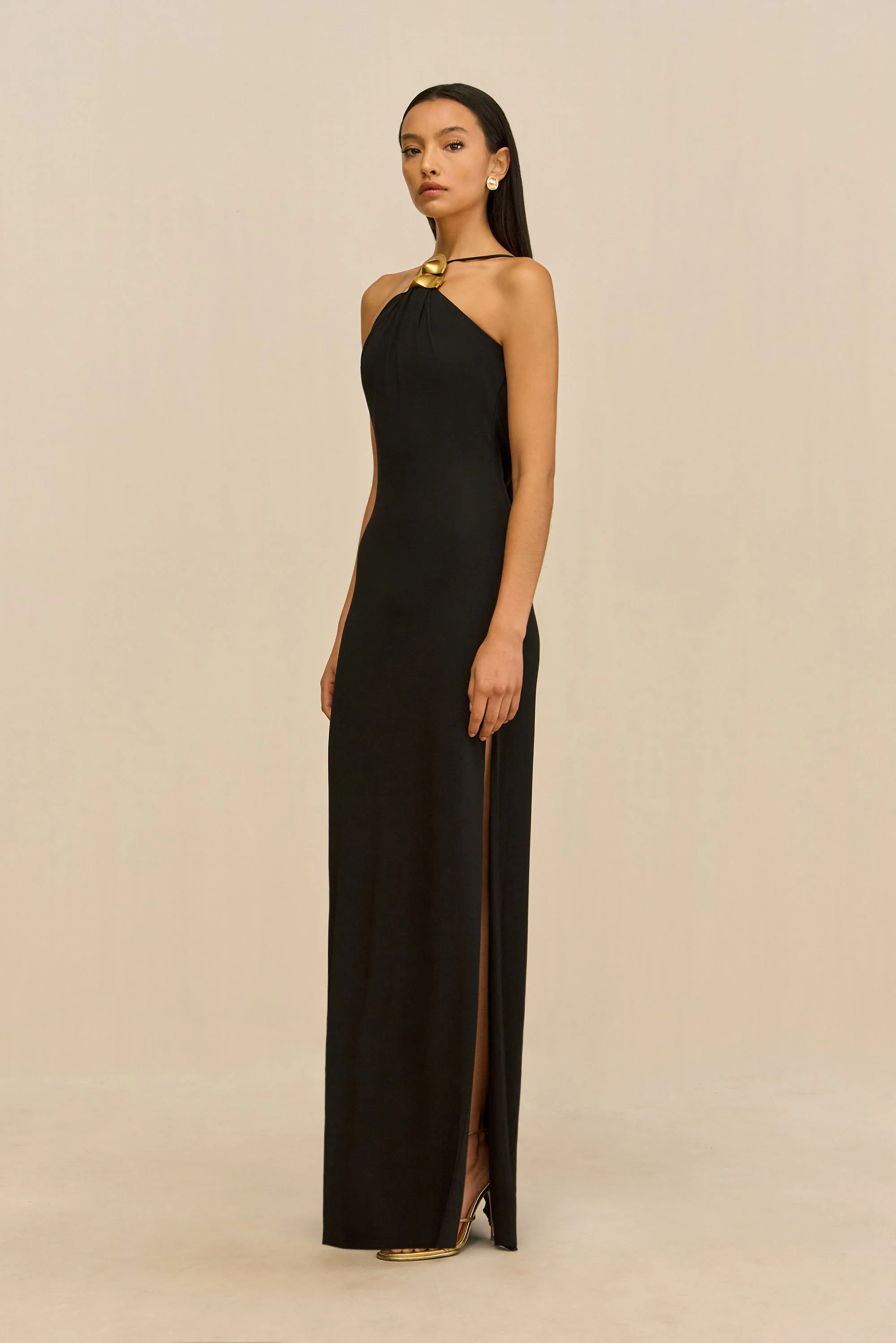 VAELA GOWN - BLACK - Image 6