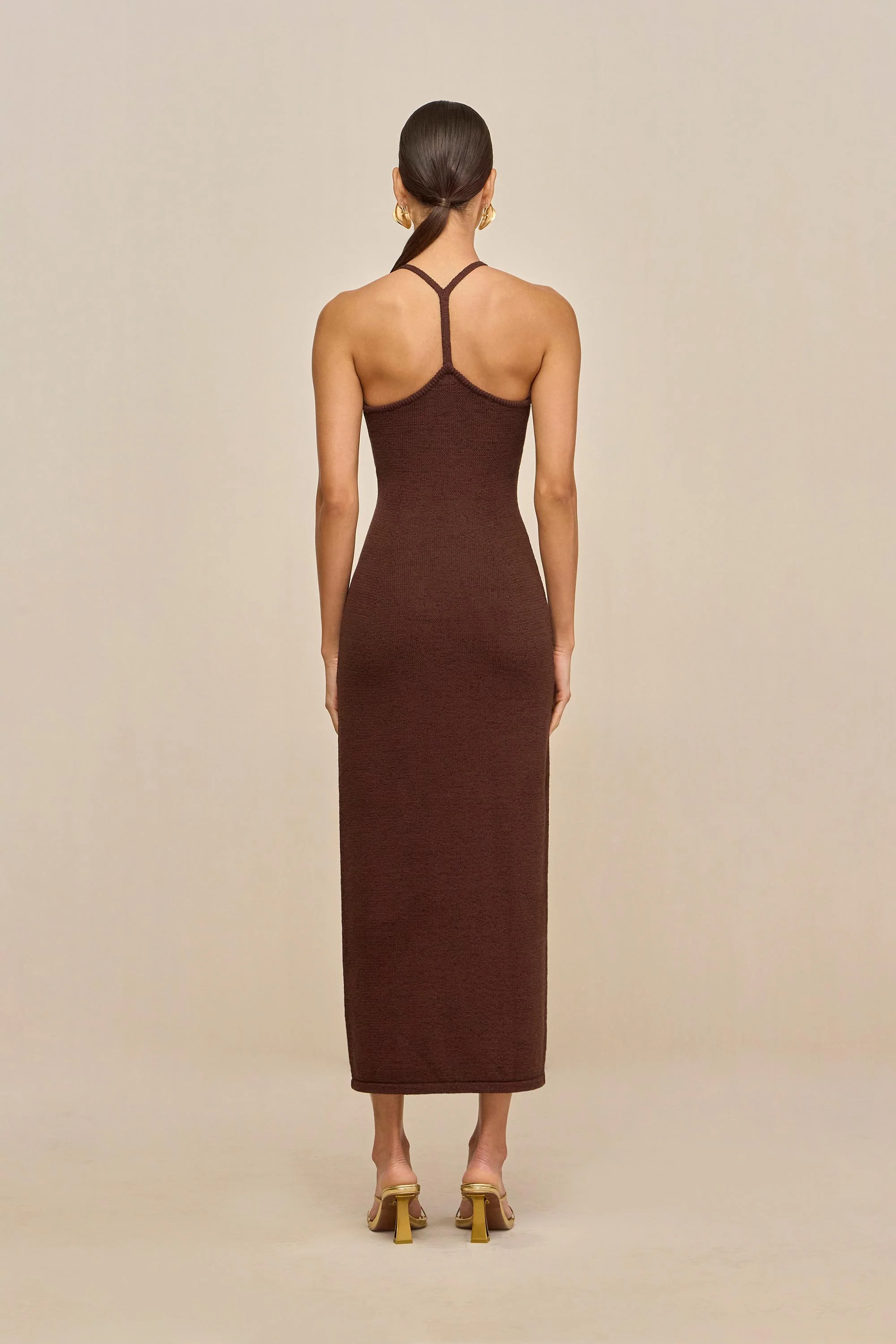 VALMA KNIT DRESS - JAVA - Image 5