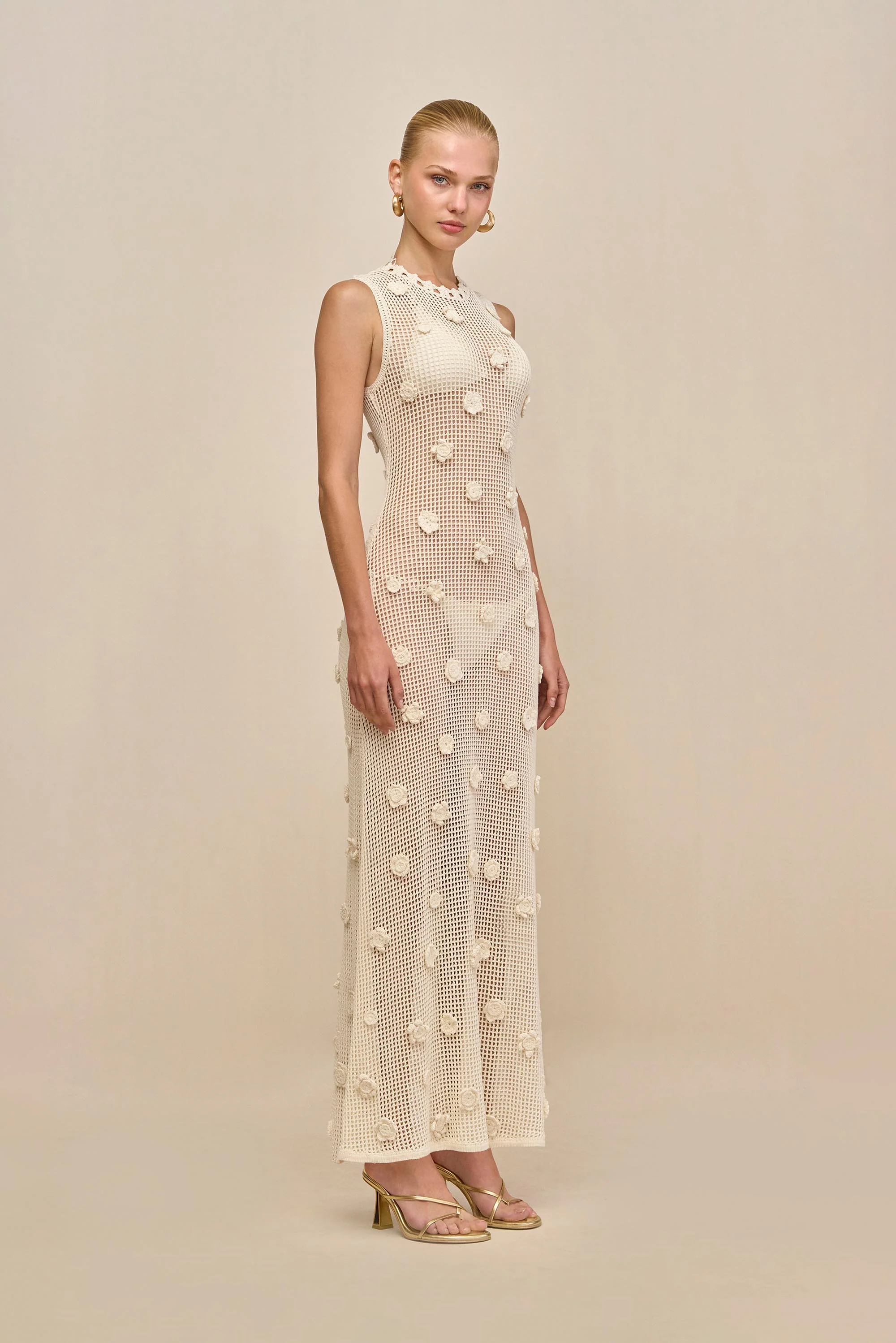 VERMEER DRESS - OFF WHITE - Image 5