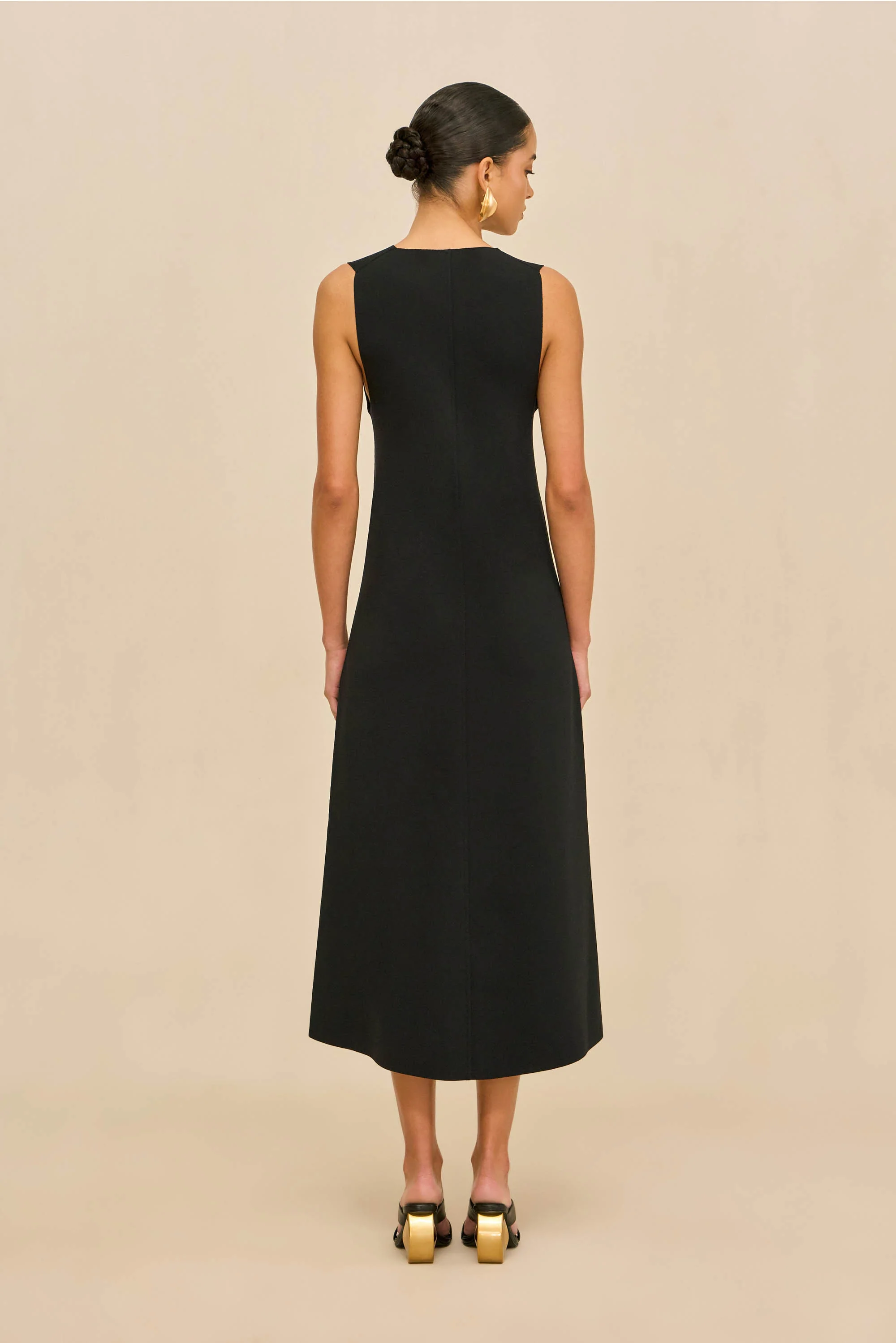 VIOLLET KNIT DRESS - BLACK - Image 5