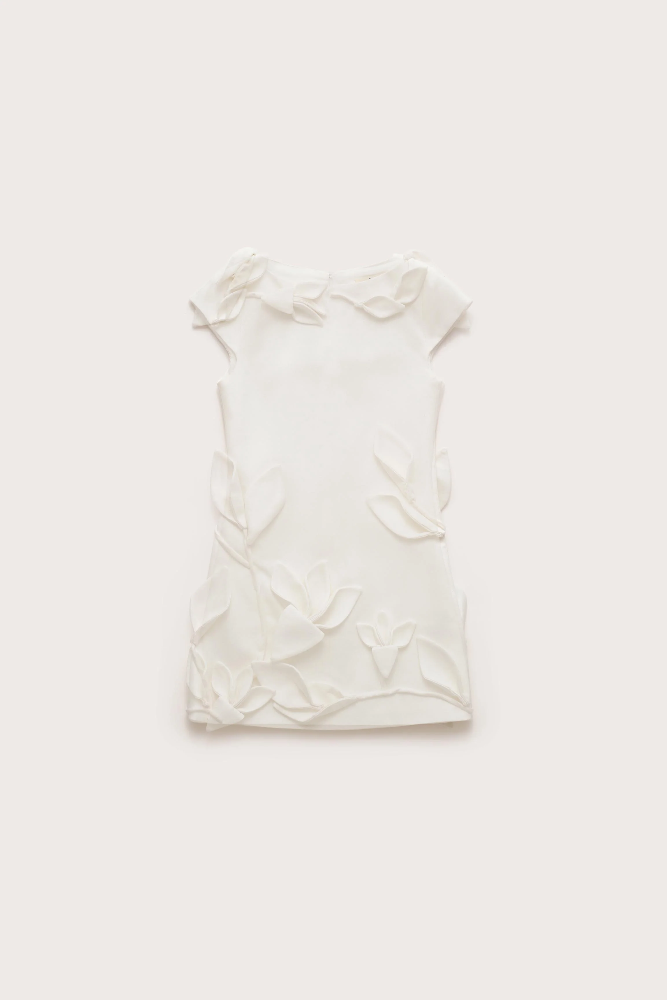 KIDS WISTERIA DRESS - OFF WHITE