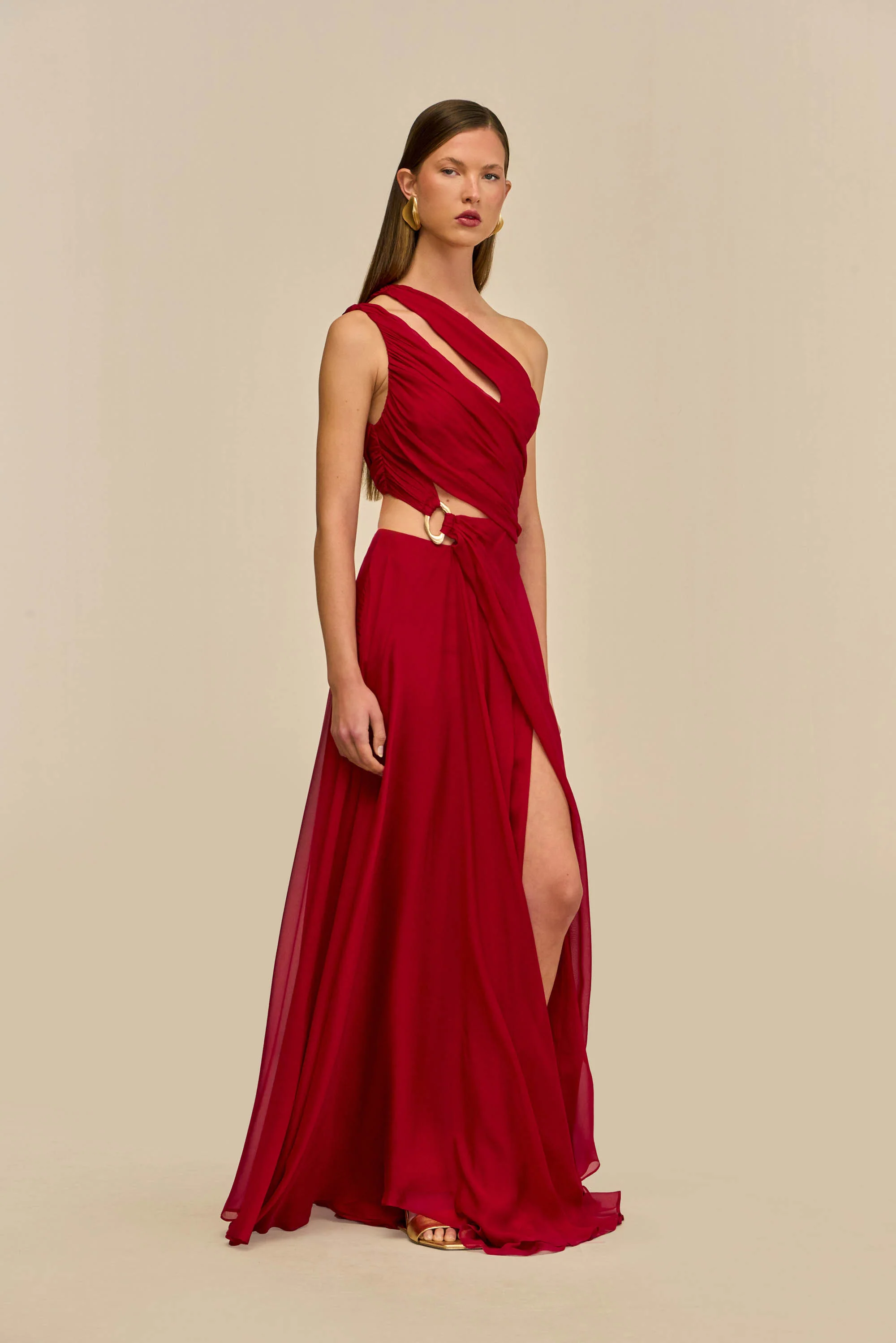 ZAN GOWN - MERLOT - Image 4