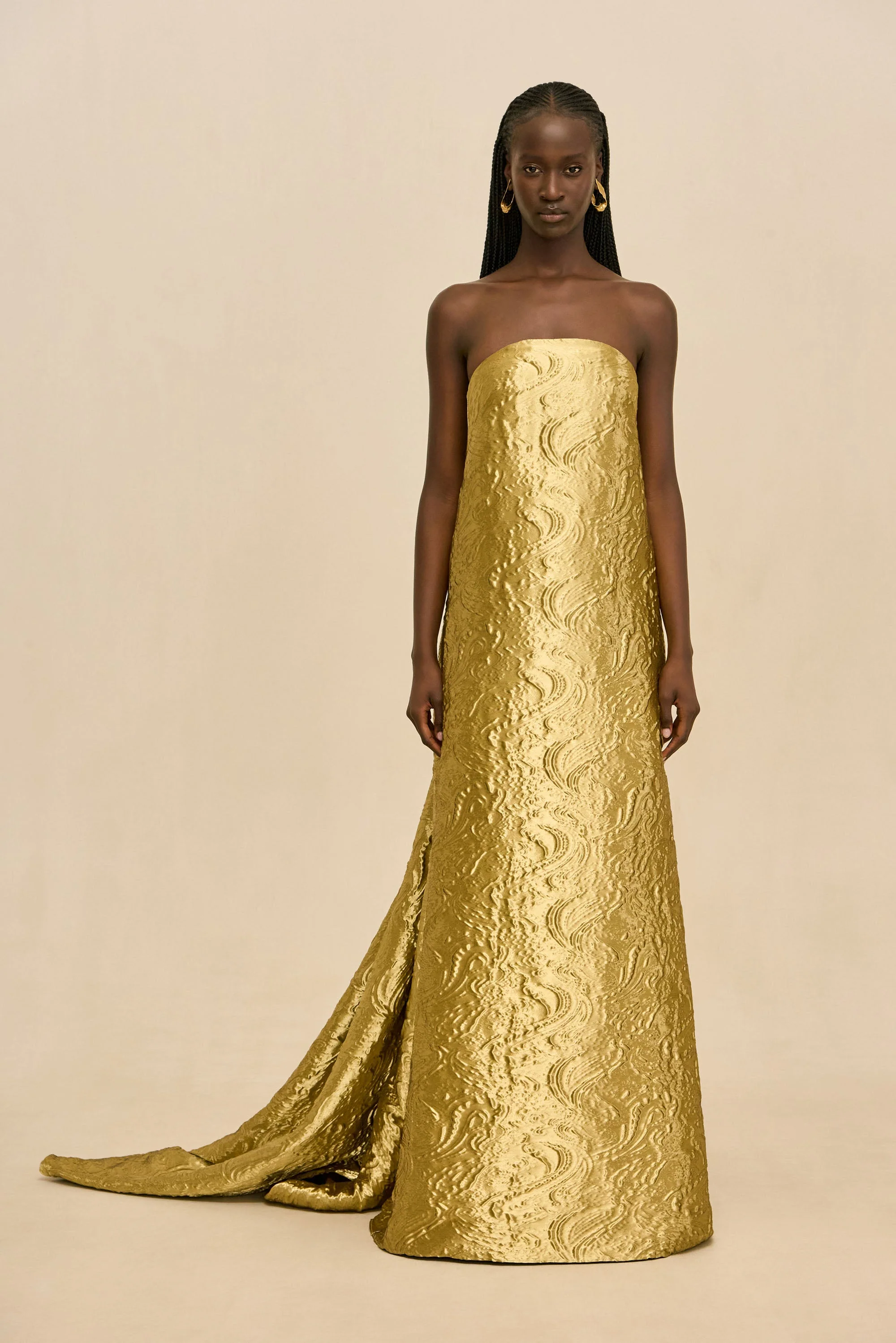 ZINIA GOWN - GOLD - Image 2